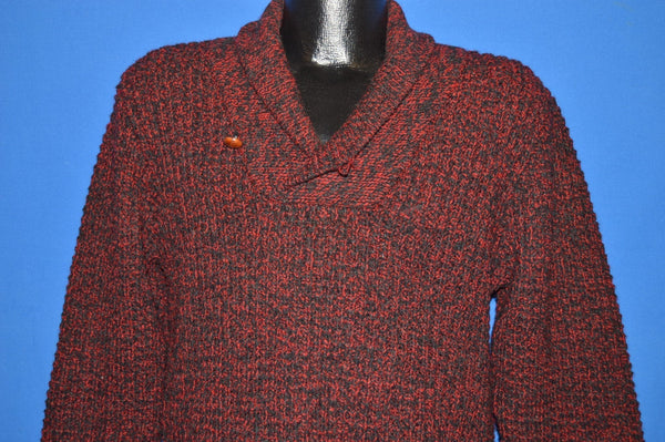 80s High Sierra Wool Shawl Neck Sweater Extra Large – The Captains