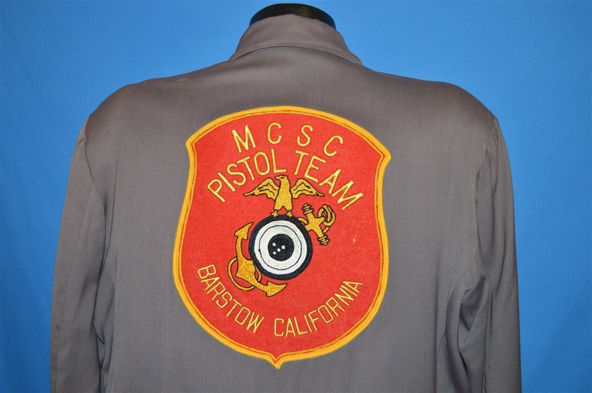 50s MCSC Pistol Team Marines Barstow Jacket Large