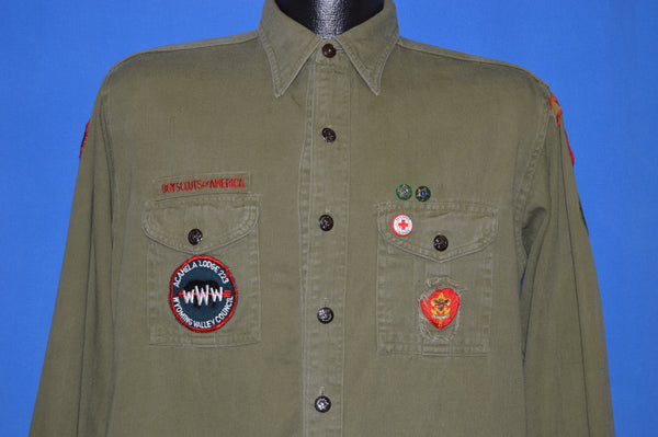 Scouts BSA/Cub Scouts Adult Polyester Wool Dress Uniform Shirt