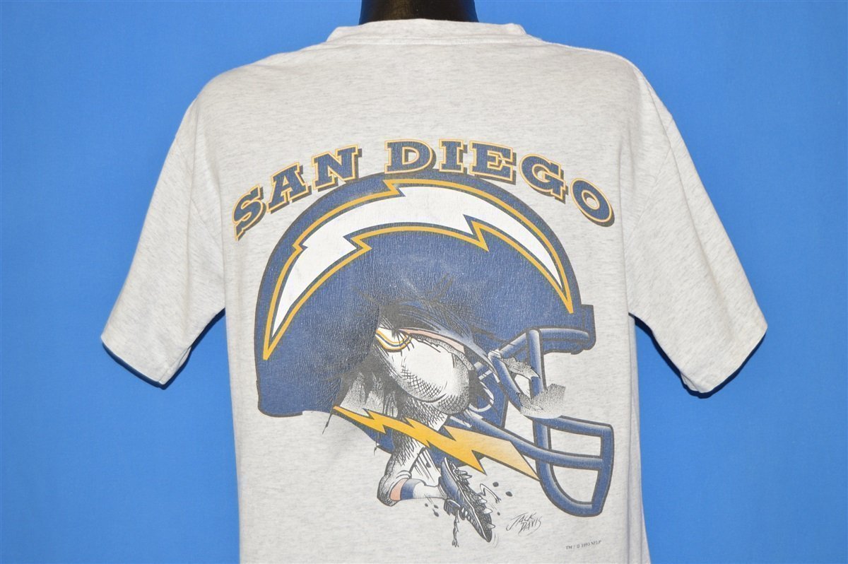 vintage san diego chargers t shirt