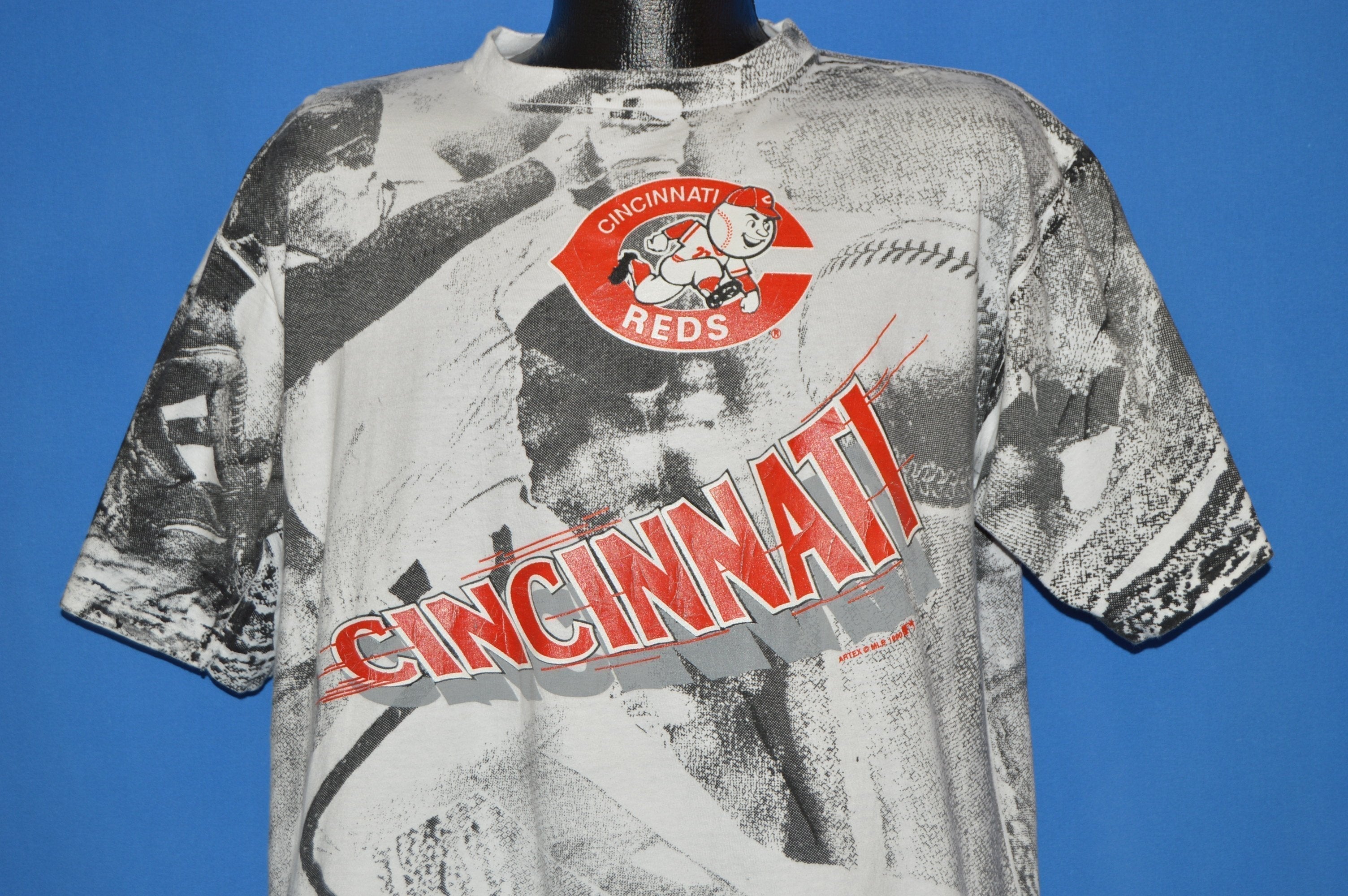 cincinnati reds retro t shirt