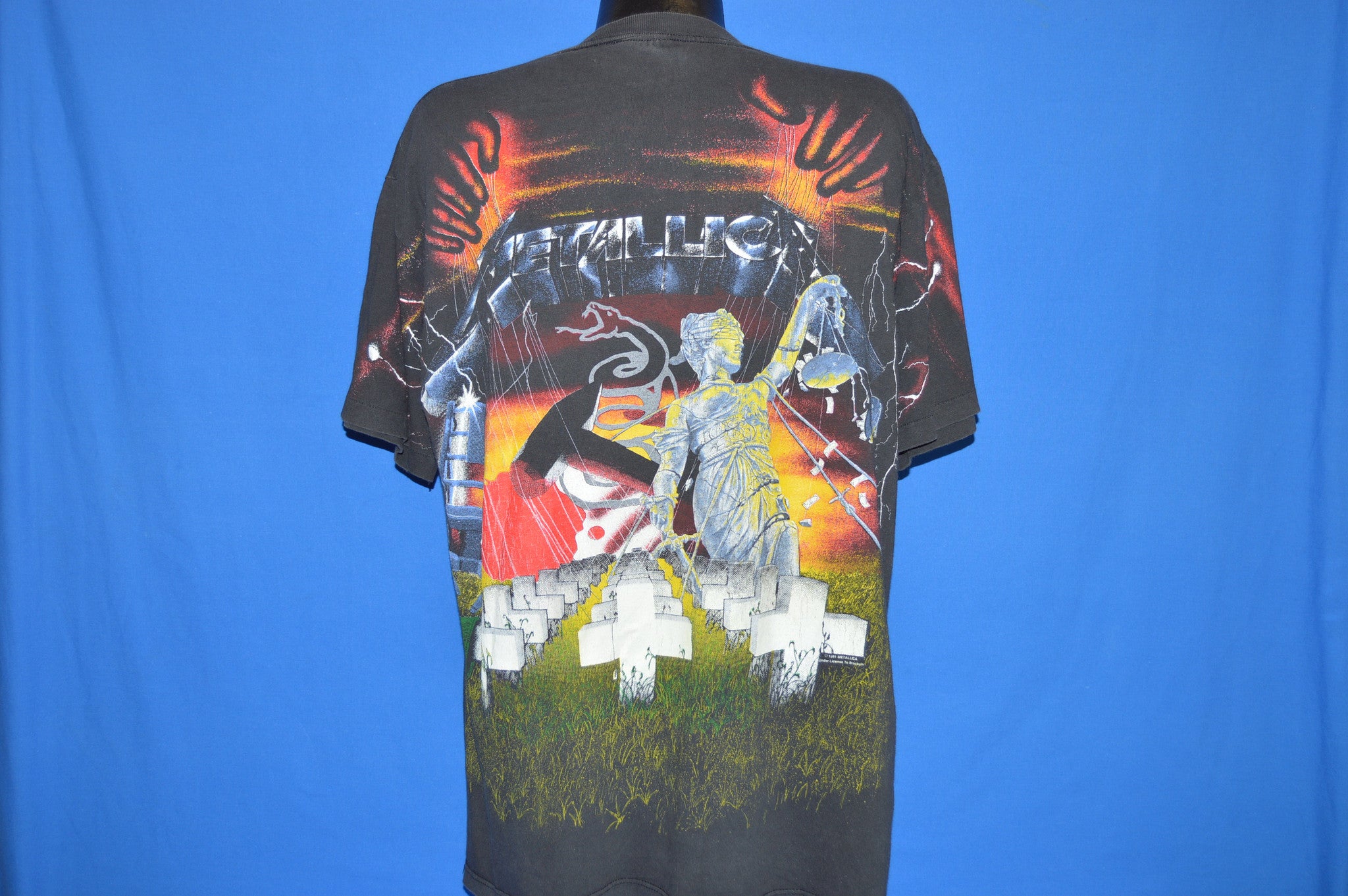 90s Metallica First Five Albums Cover Art t-shirt Extra ...