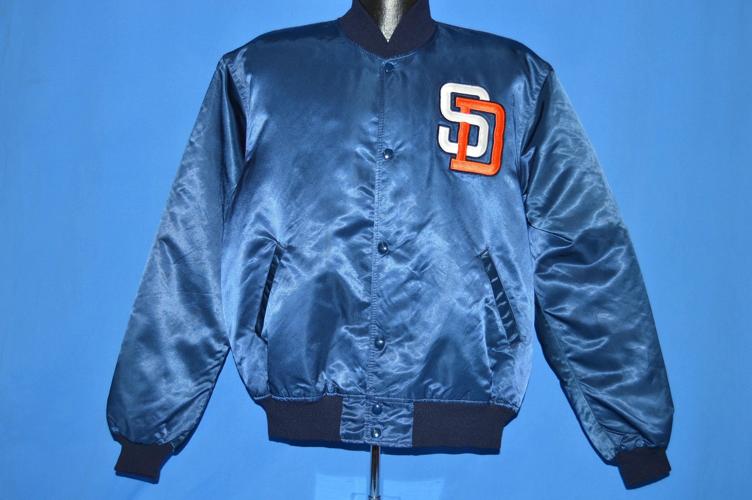 90s San Diego Padres Satin Starter Jacket Extra Large - The Captains ...