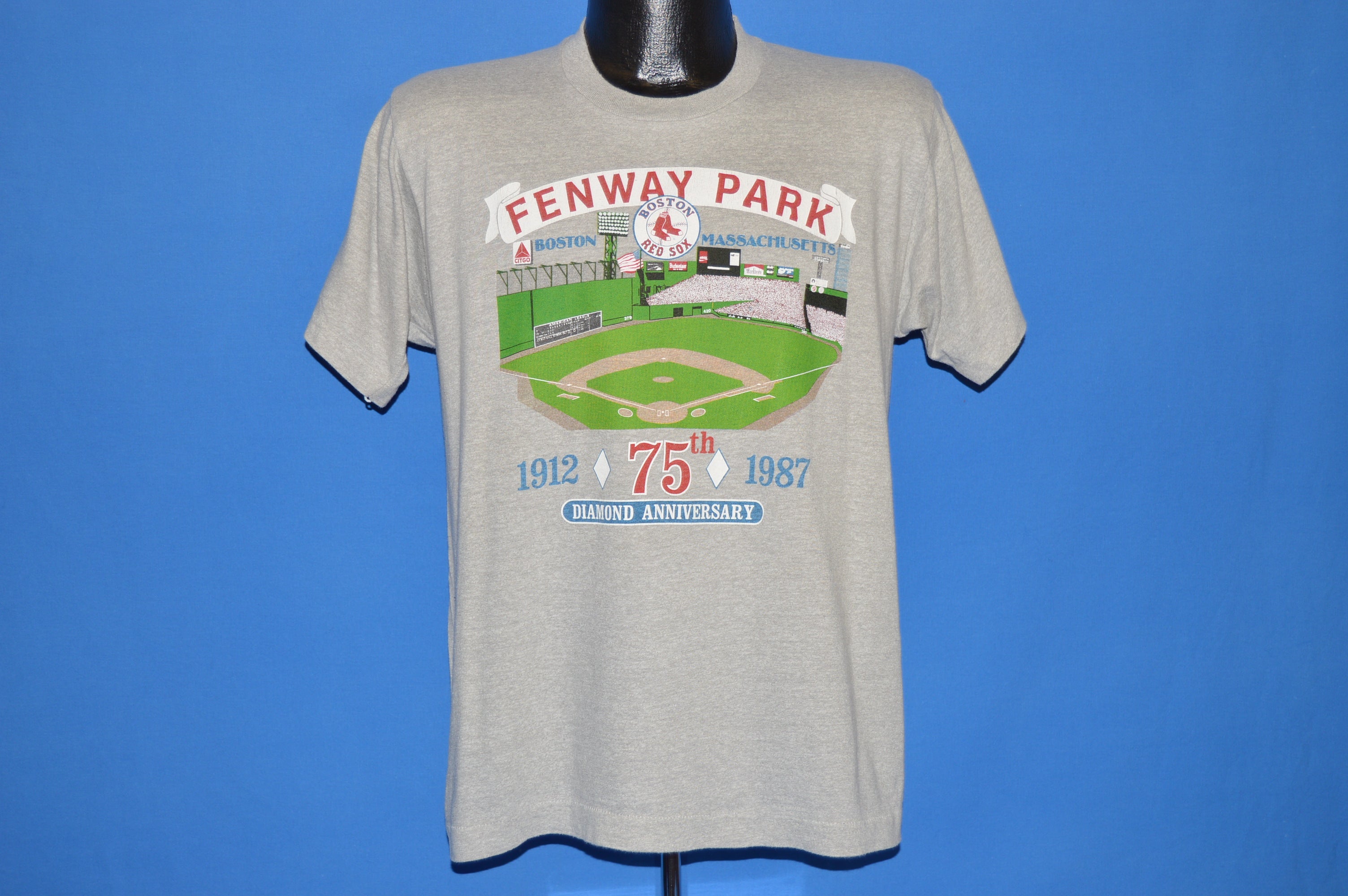 retro red sox shirt