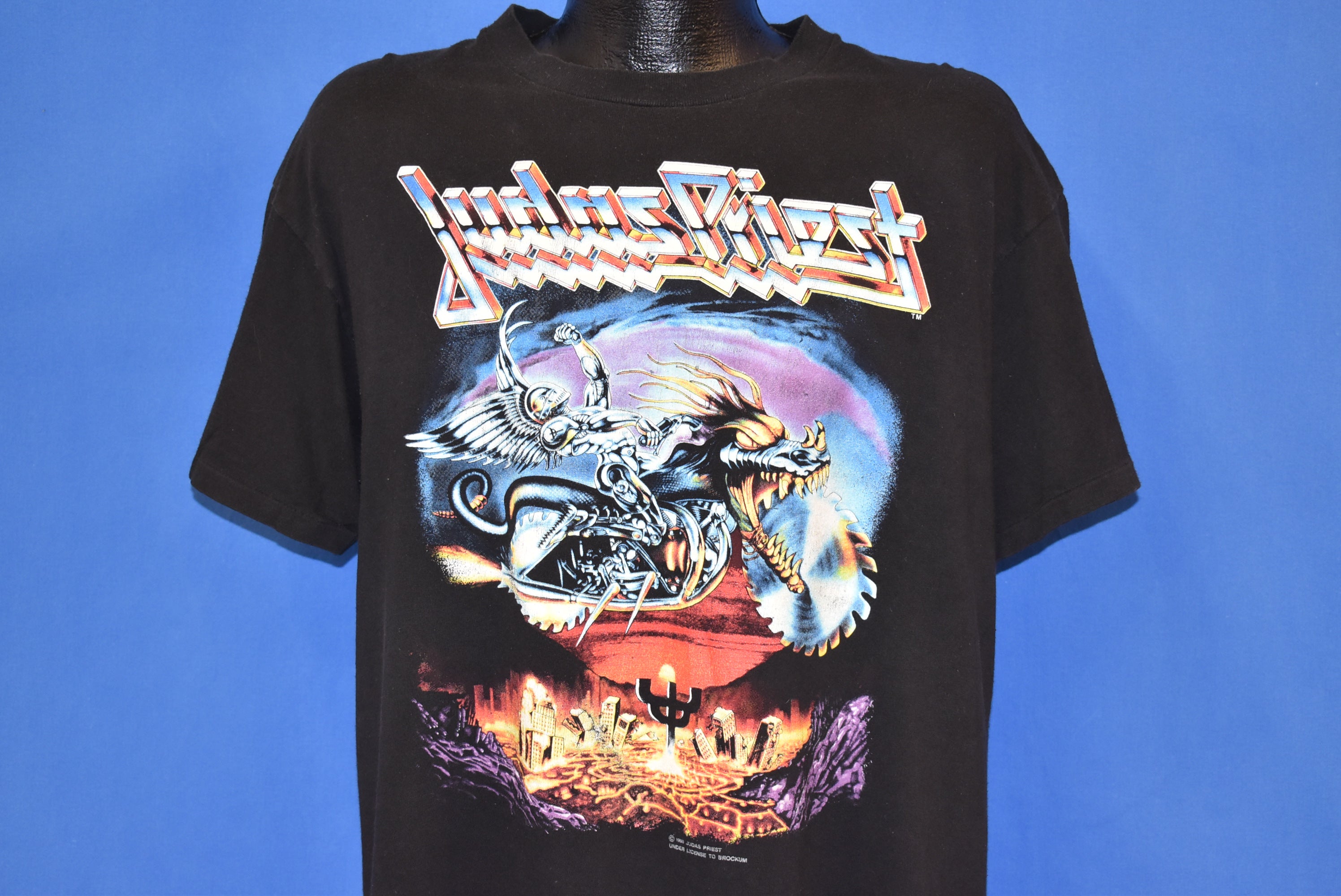 90s Judas Priest Painkiller Tour 1990 t-shirt Extra Large - The ...