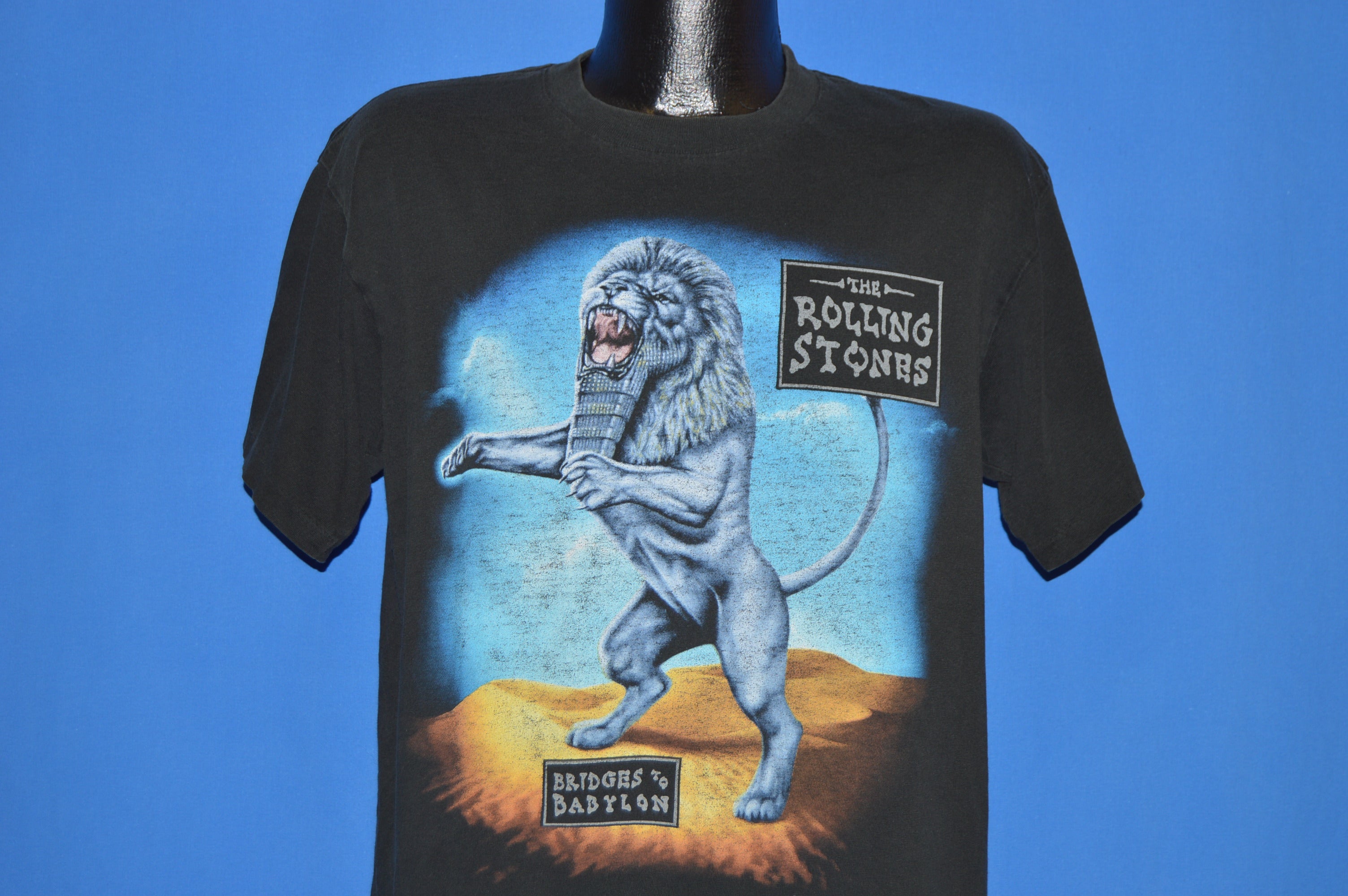 rolling stones bridges to babylon tour shirt