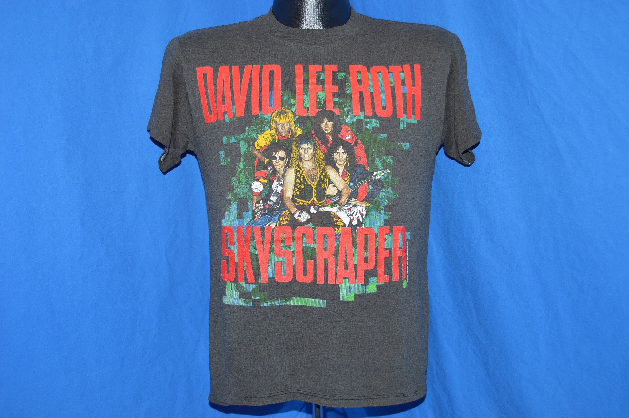 80s David Lee Roth Diamond Dave Skyscraper Tour t-shirt Medium - The ...