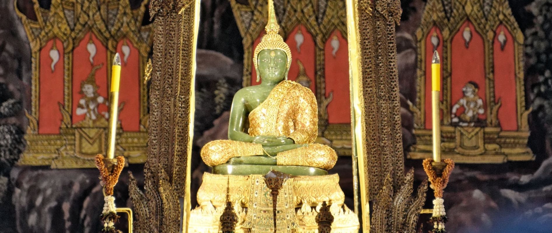 Statue Bouddha d'Émeraude Thaïlande