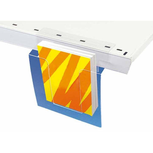 Shelf Mounted Leaflet Dispenser Shelf Talker with Adhesive