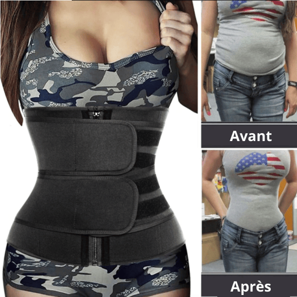 corset minceur avant après