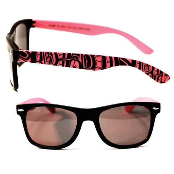 Sunglasses Pink/Black – Northwest Coast Gifts