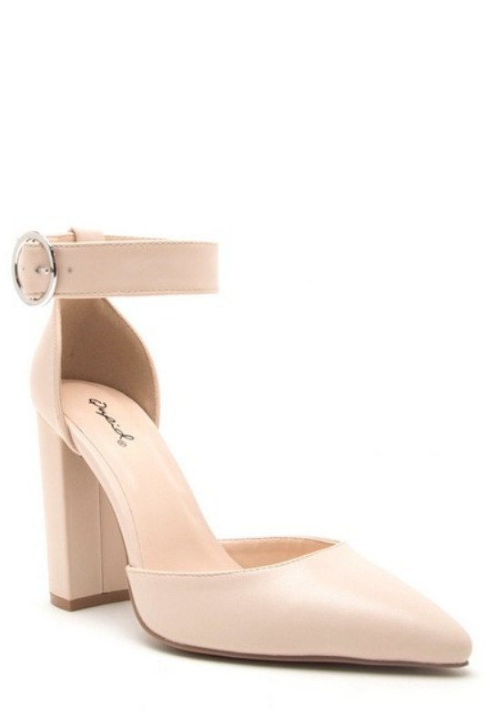 Mixed Signals Heel - Nude – CRAZYBEAUTIFUL