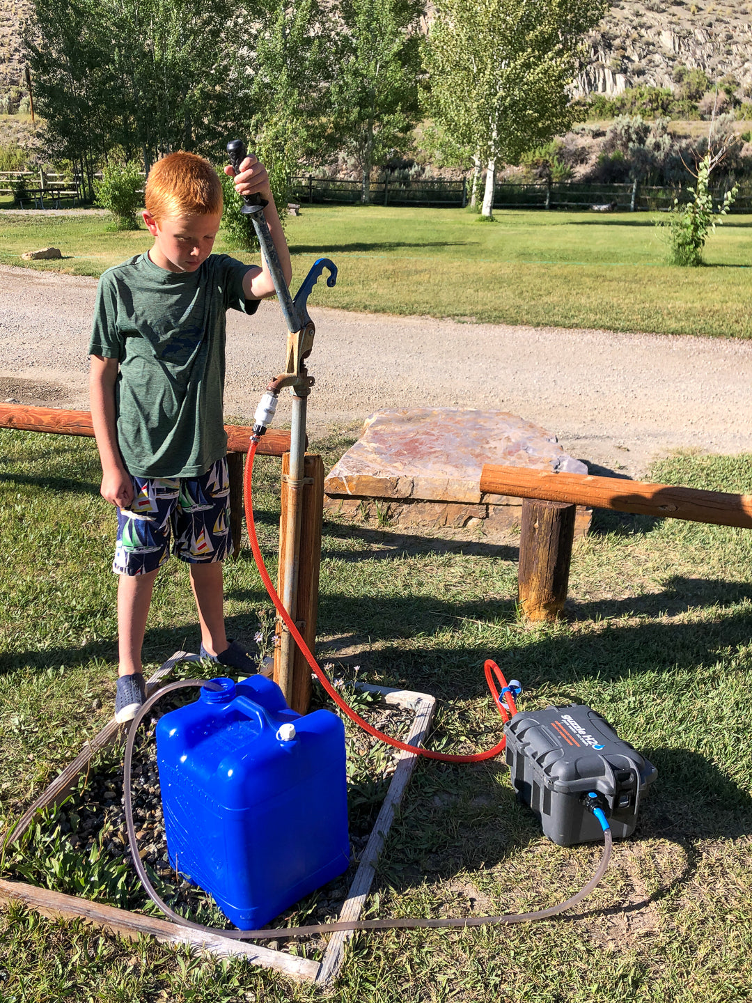 Filtering Campground Water