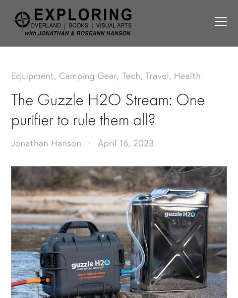 Exploring Overland Review of the Guzzle H2O Stream