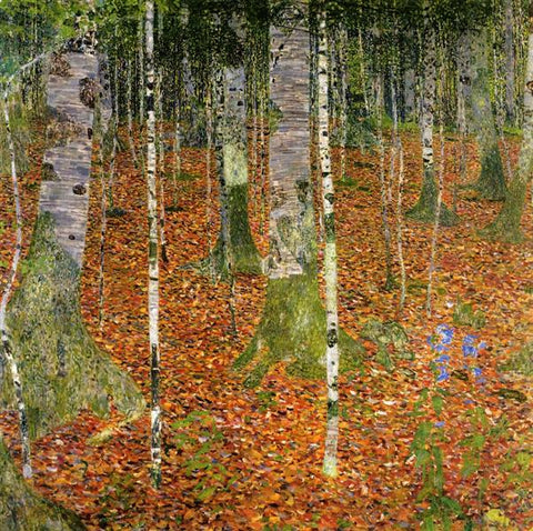 Birch Forest 1903 Gustav Klimt