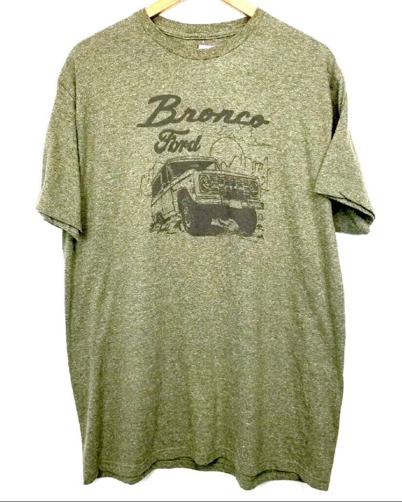 Women's Ford Bronco Short Sleeve Graphic T-Shirt - Green XS