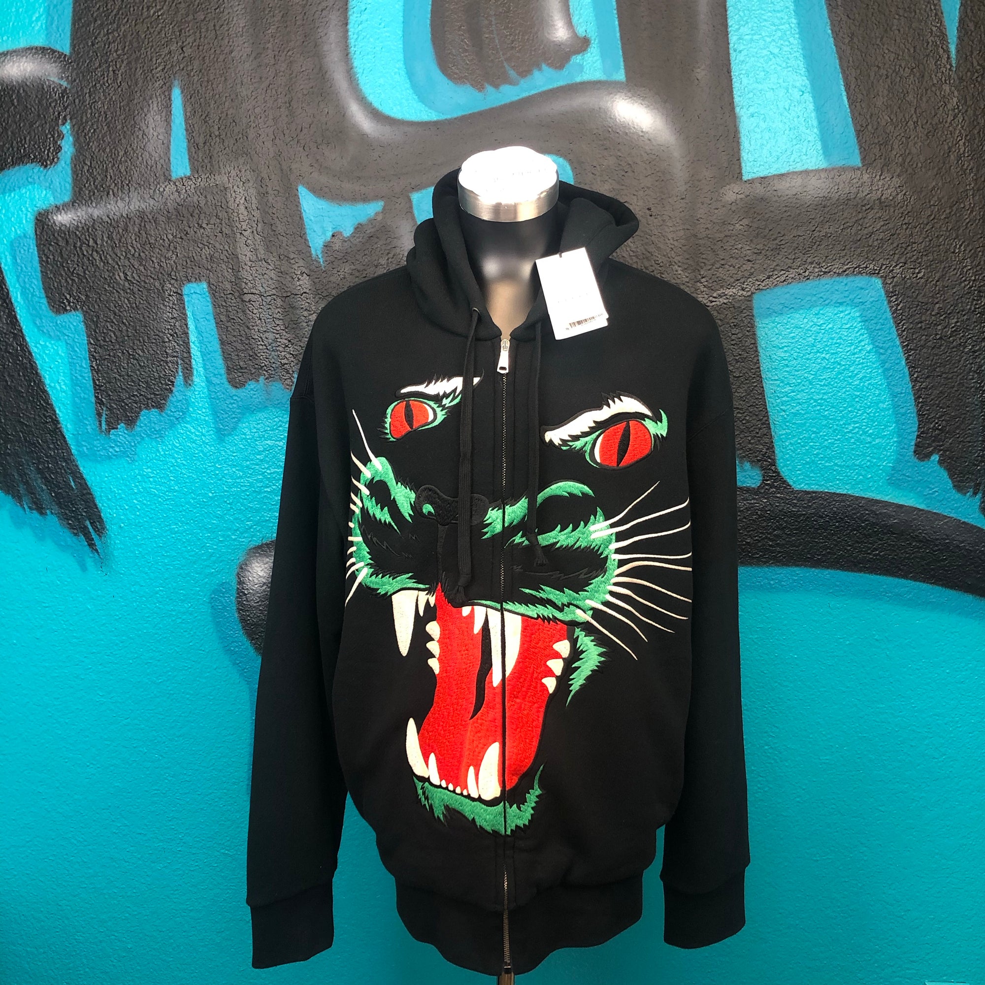 gucci black panther sweater