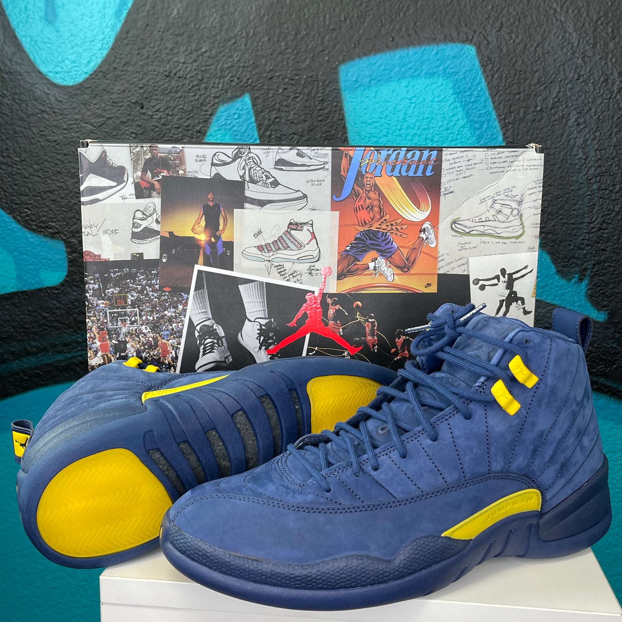 air jordan 12 retro michigan