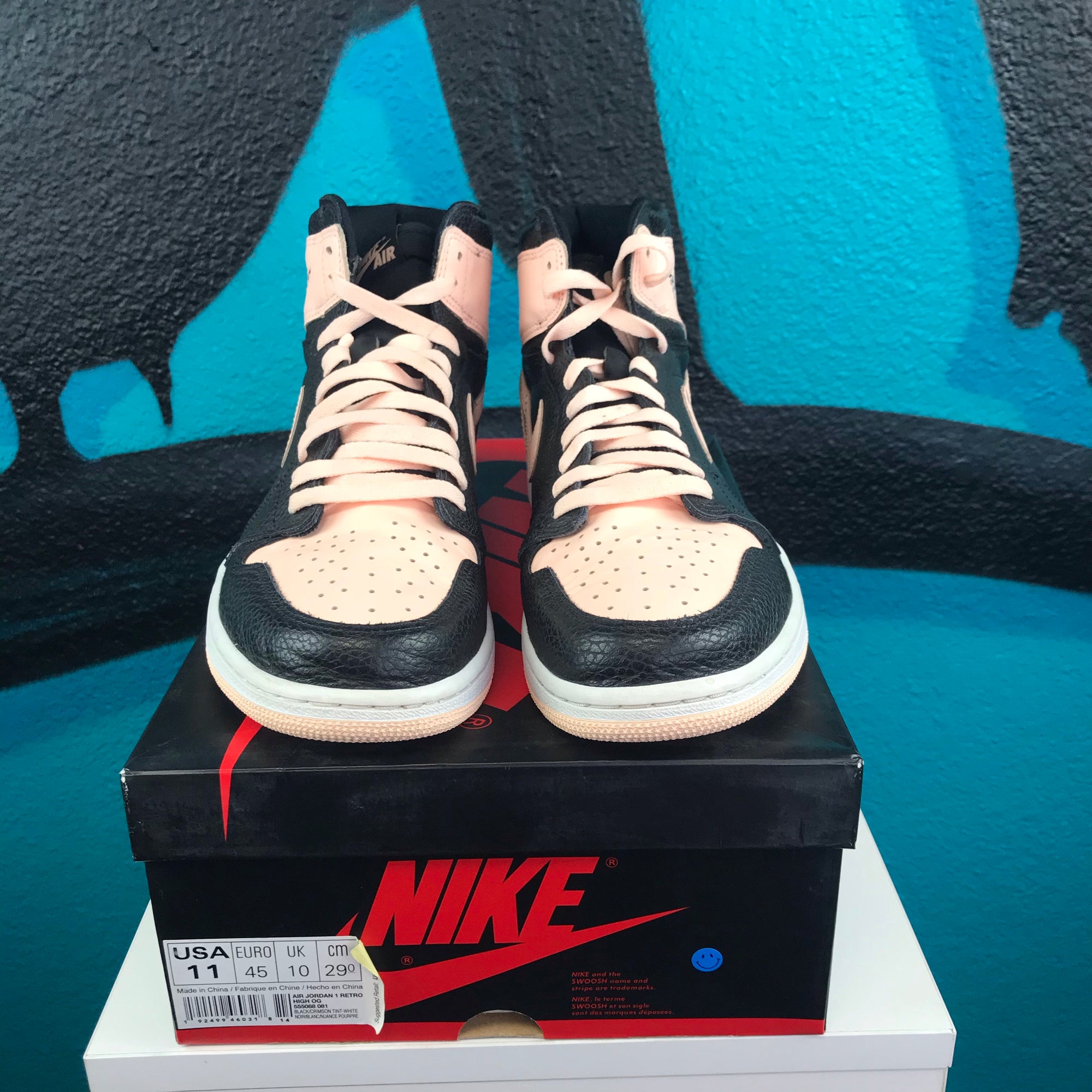 Air Jordan 1 Retro High Og Crimson Tint