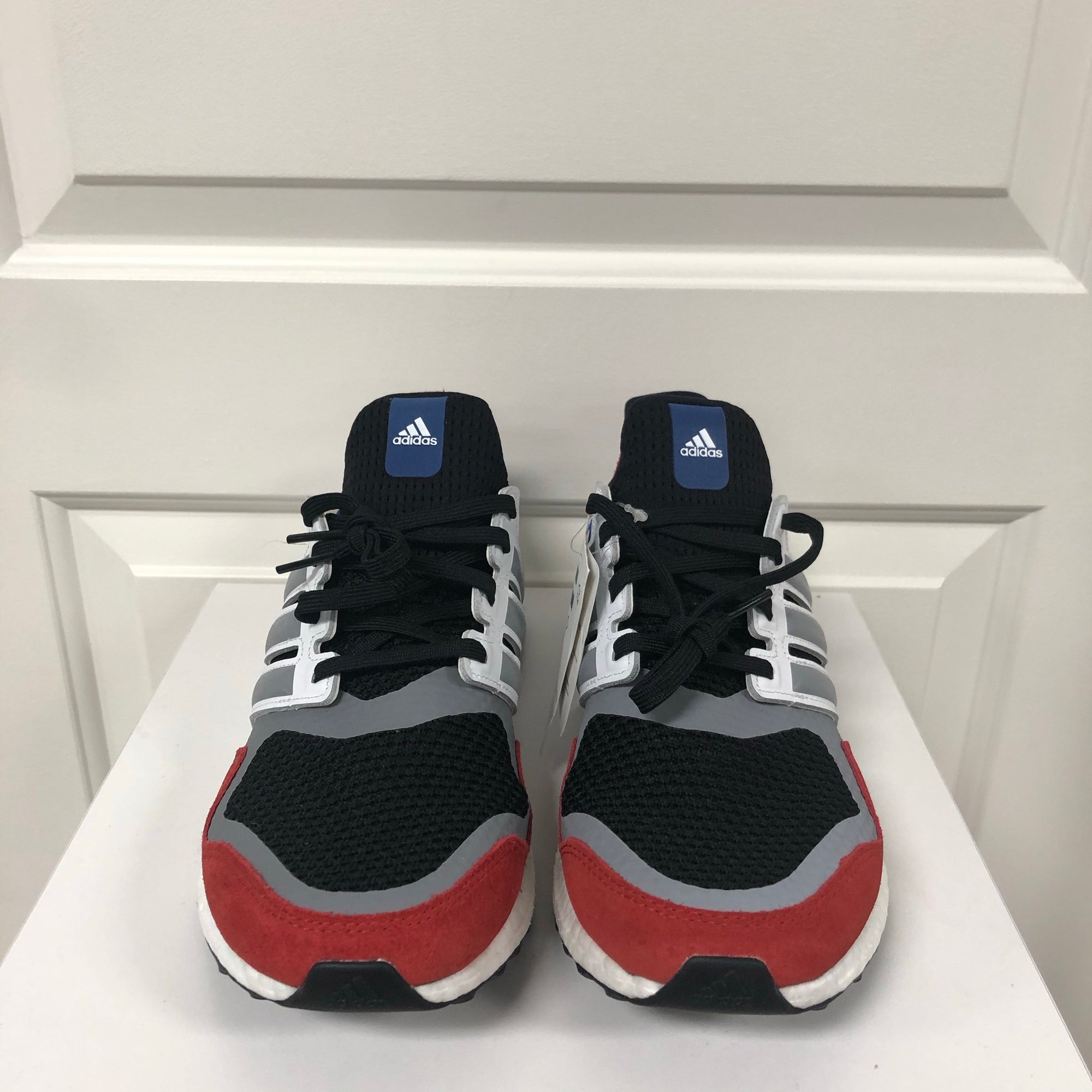 adidas ultra boost black red blue