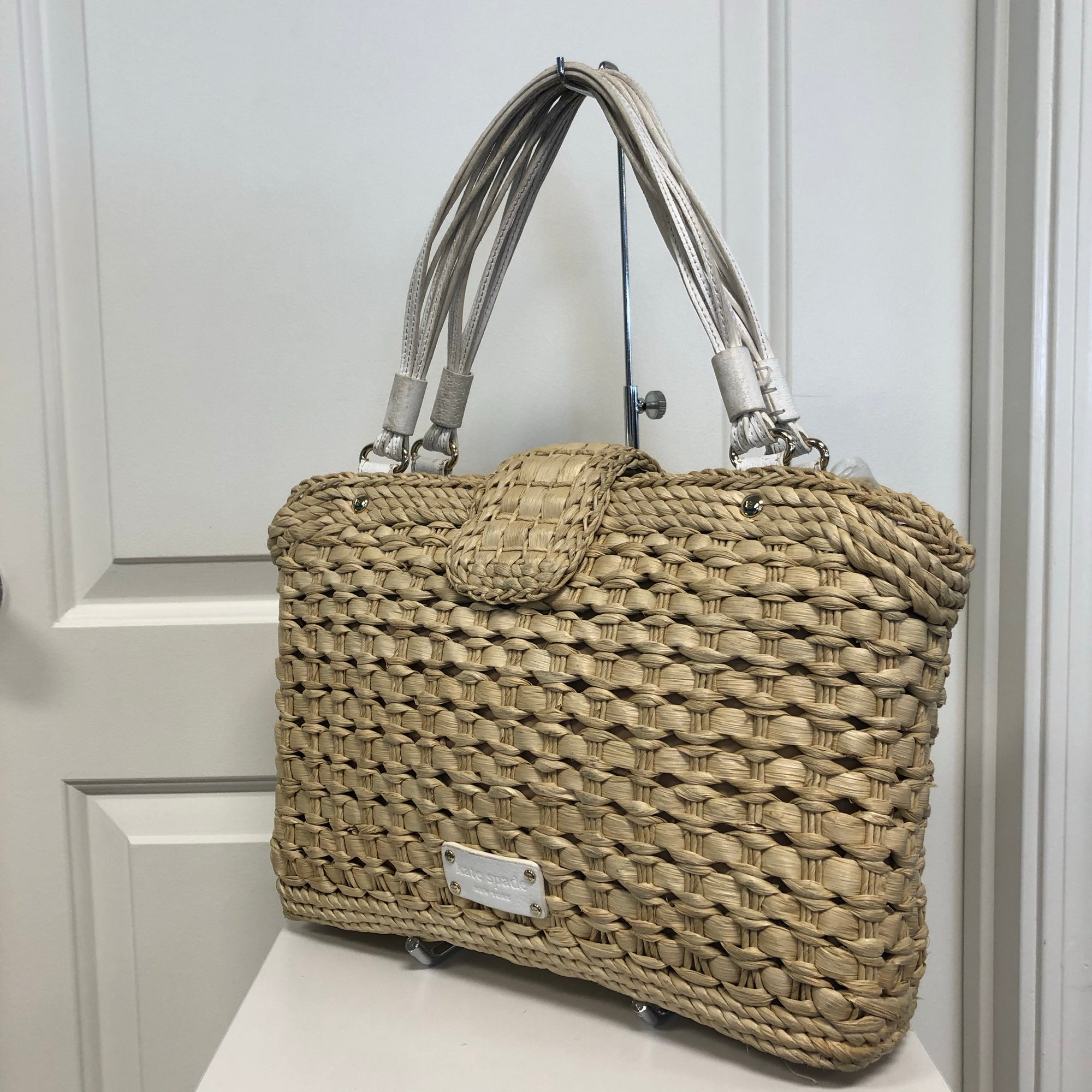 kate spade woven purse