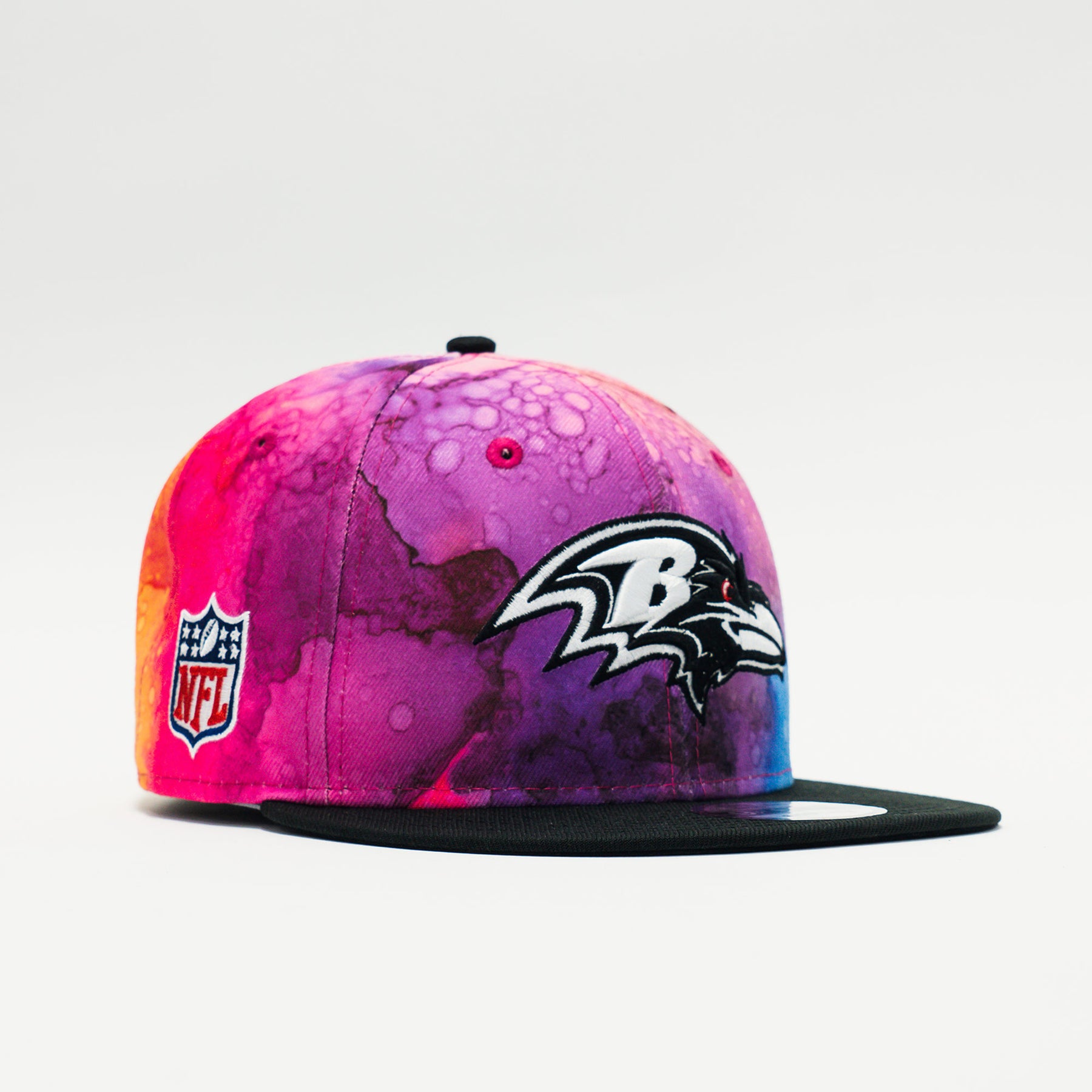 KTZ Baltimore Ravens Breast Cancer Awareness 59fifty Cap in Pink