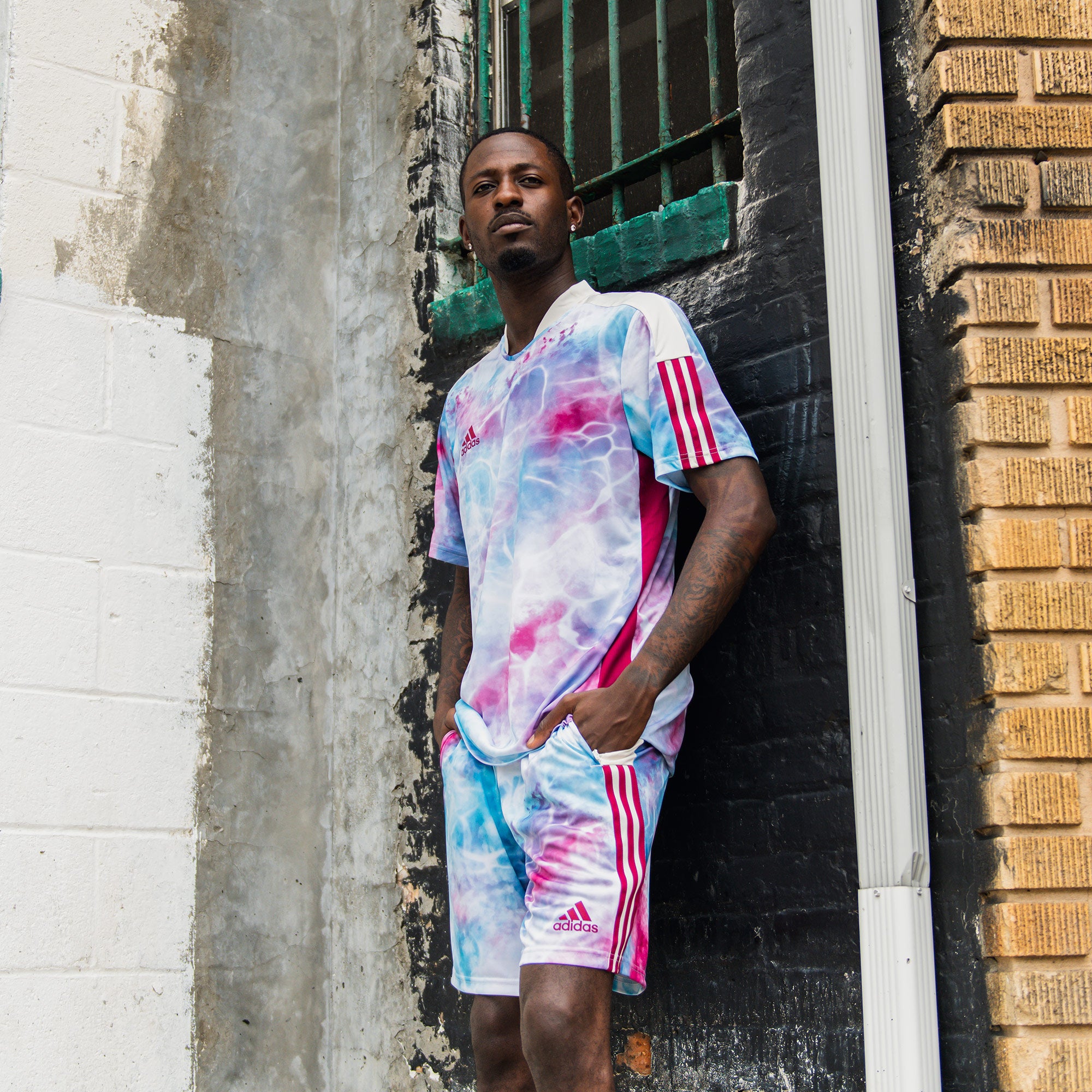 Adidas Tie-Dye Tiro Soccer Jersey