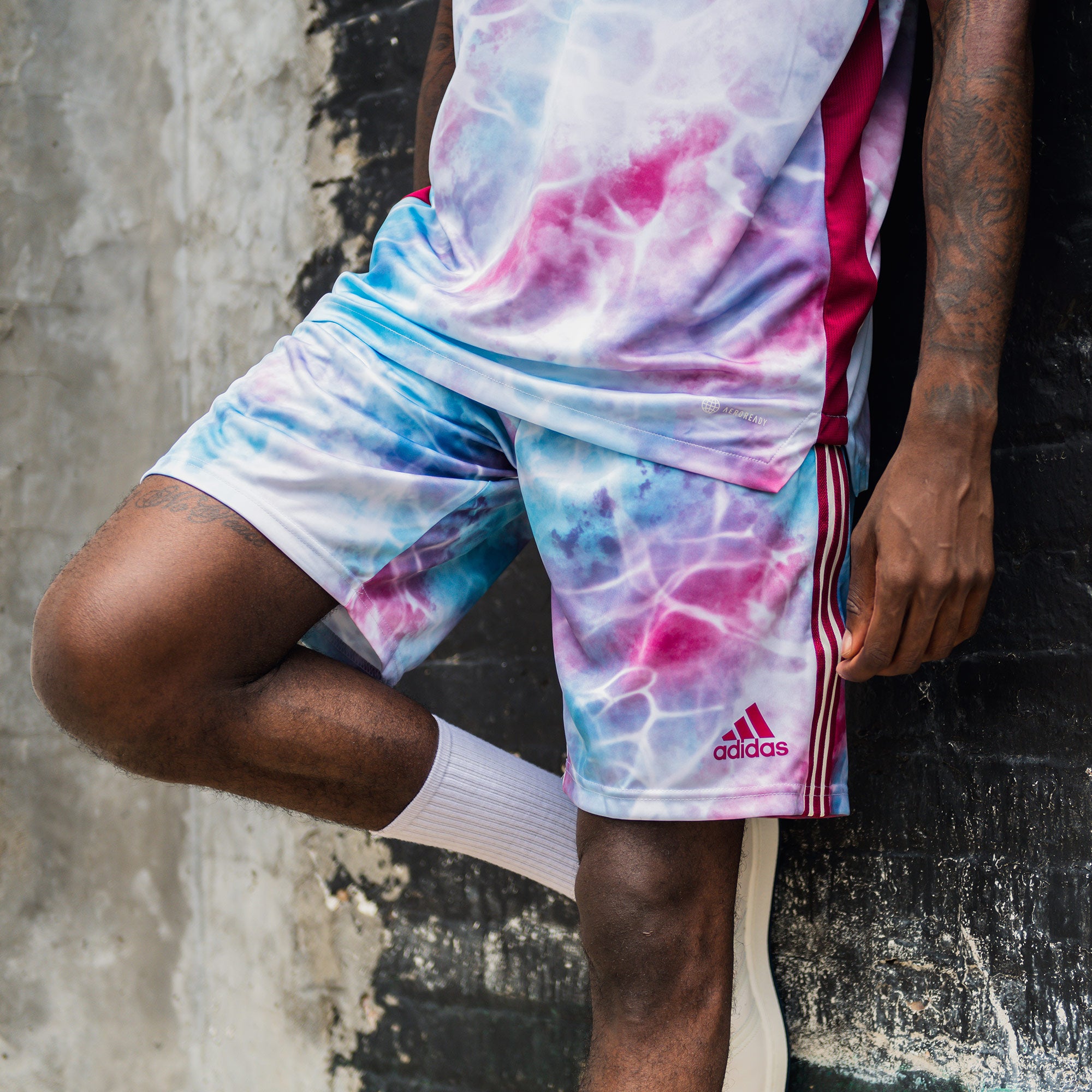 adidas Tie-Dye Tiro Shorts