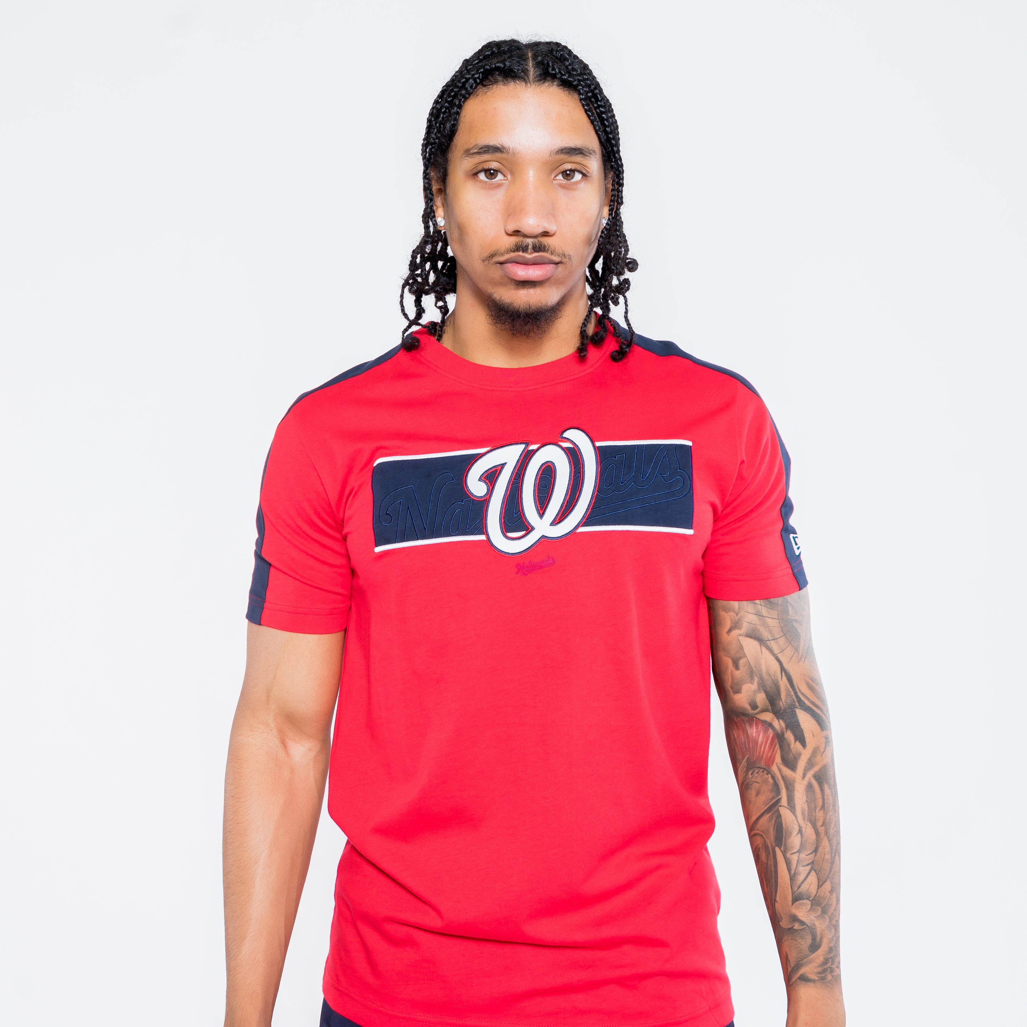 New Era MLB Washington Nationals Embroidered Tee