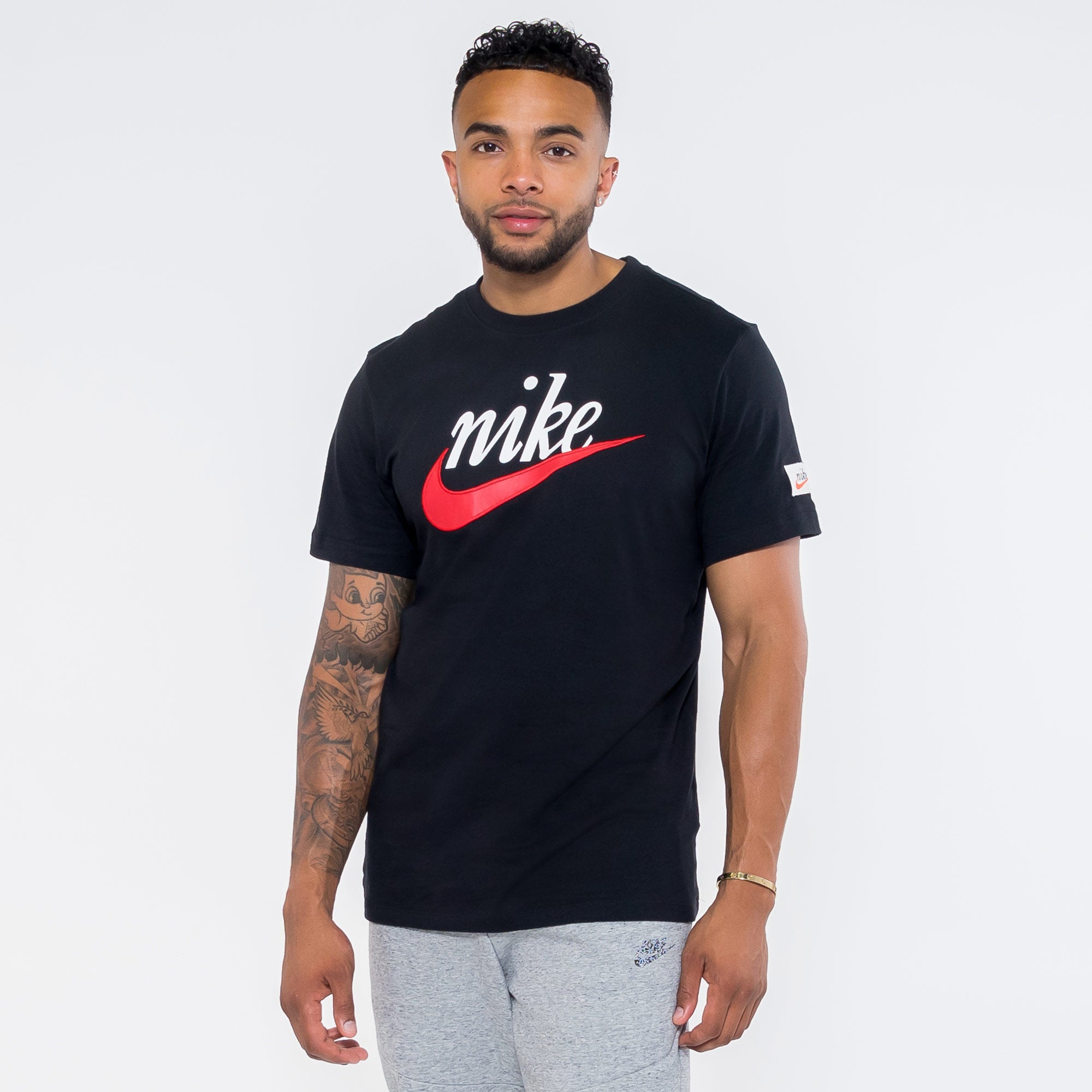 Nike sportswear satin swoosh tee