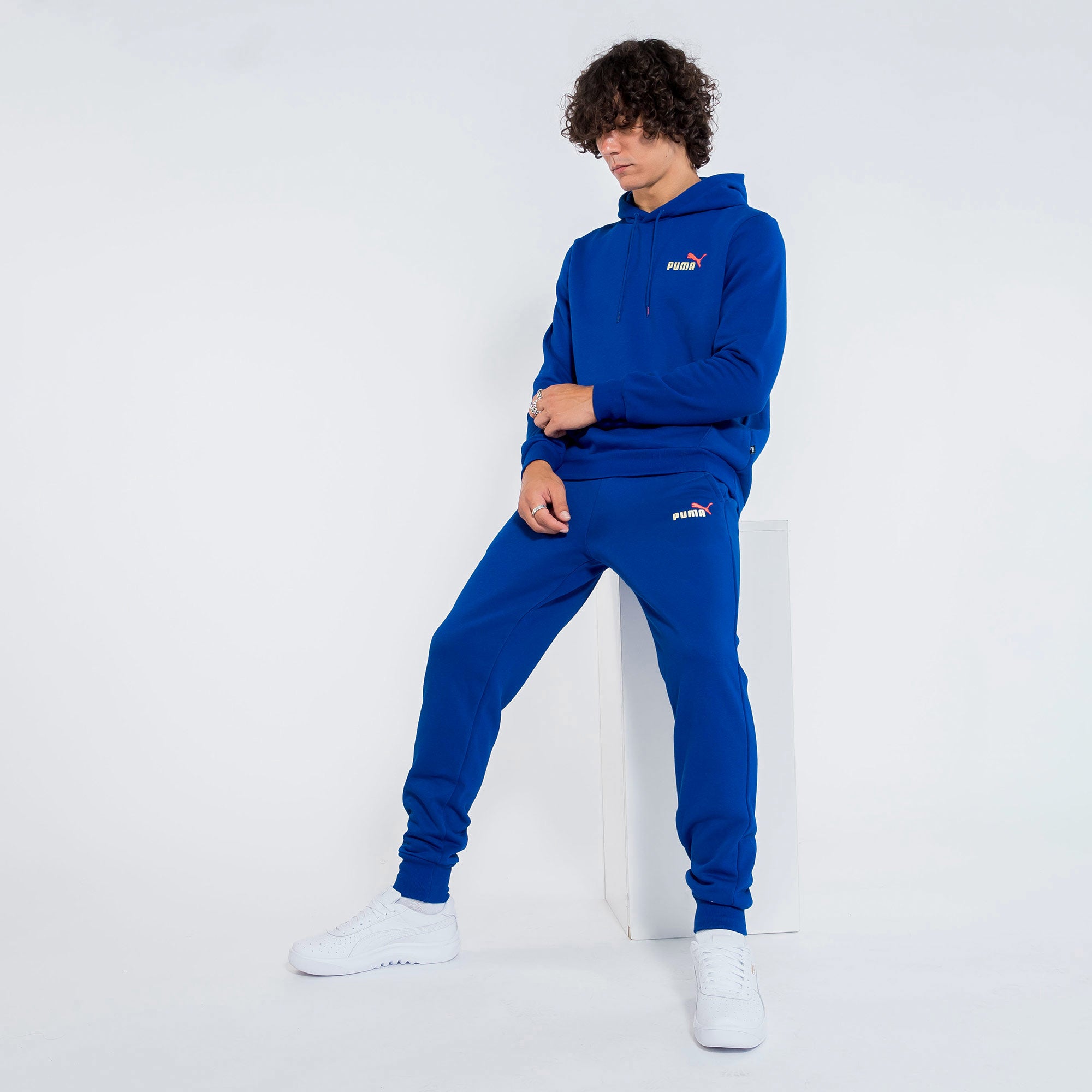 PUMA Essential Embroidery Logo Joggers