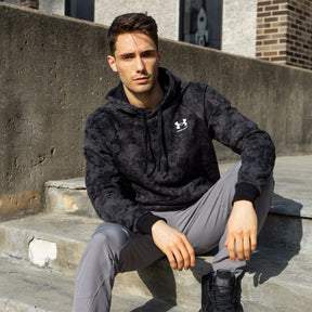 under armour men's rival fleece cloud dye hoodie