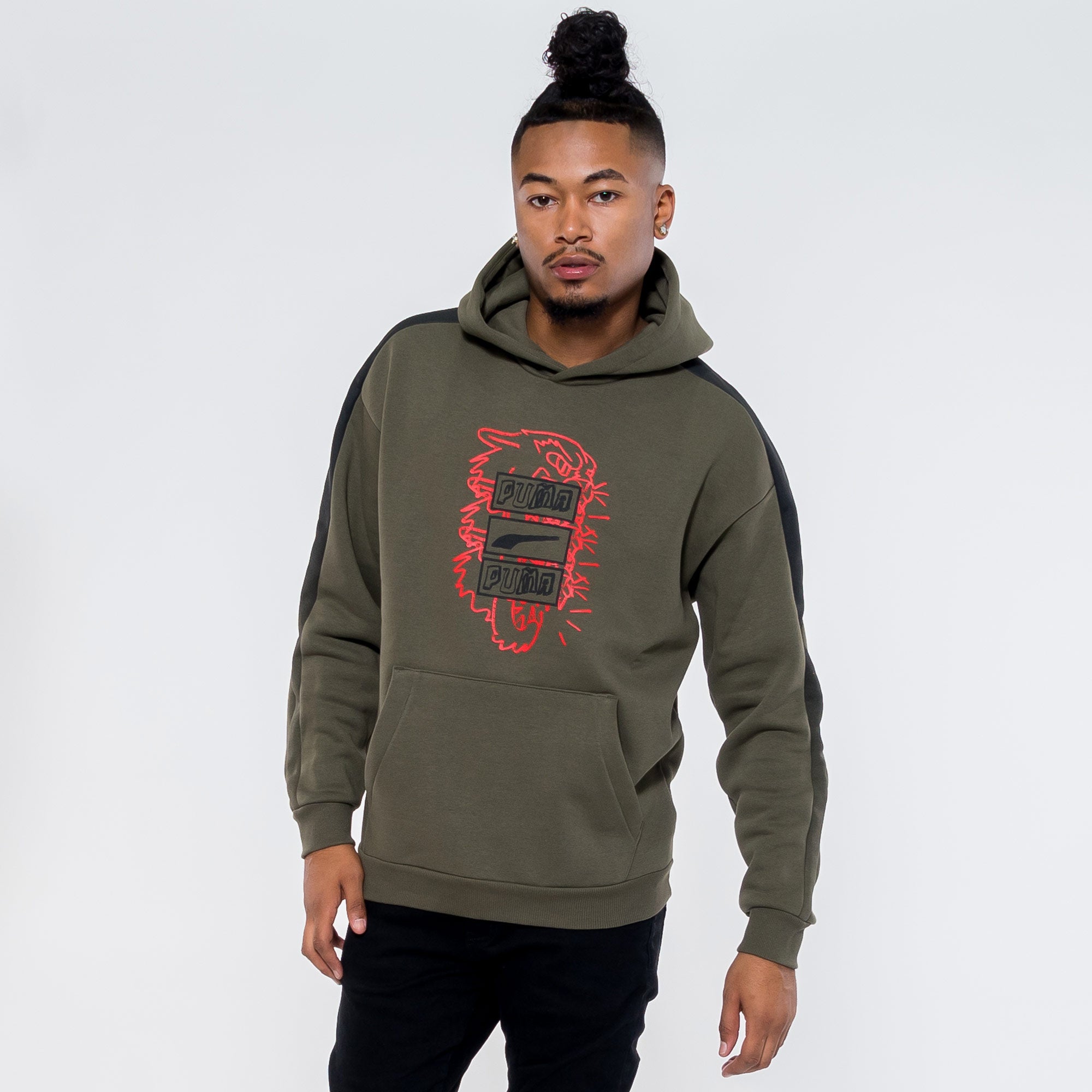 PUMA Between The Lines T7 Pullover Hoodie