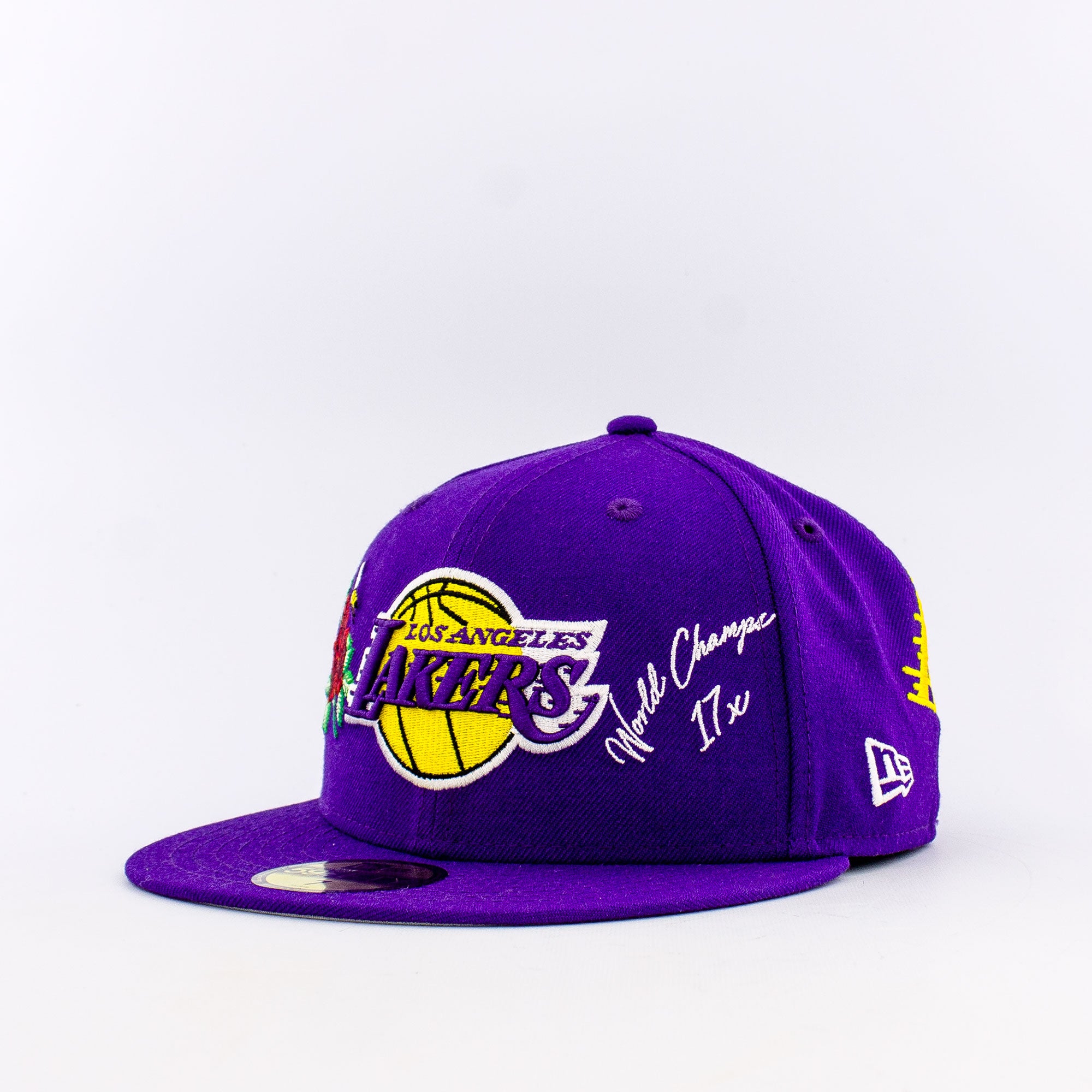 New Era NBA Los Angeles Lakers 59Fifty World Champion Fitted Hat
