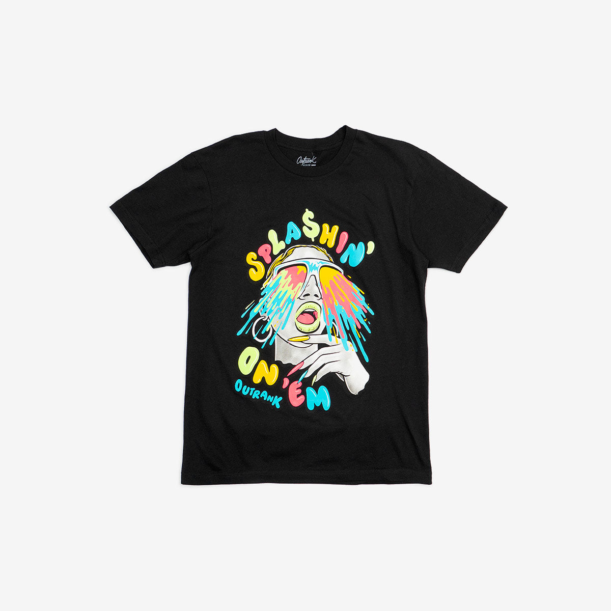 Outrank splashing tee