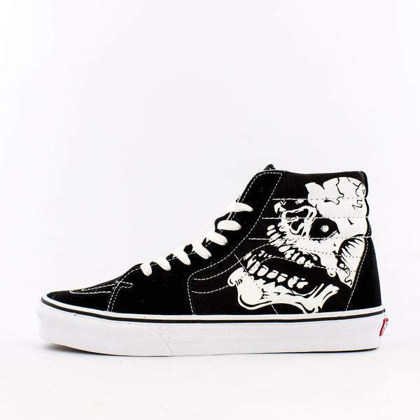 vans high top skulls