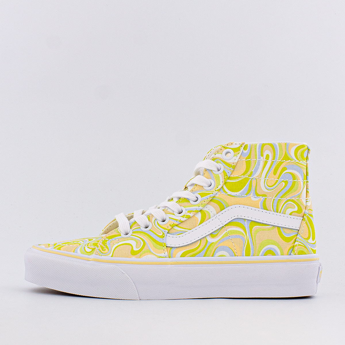 Vans Swirl Lime Creme Sk8-Hi Tapered