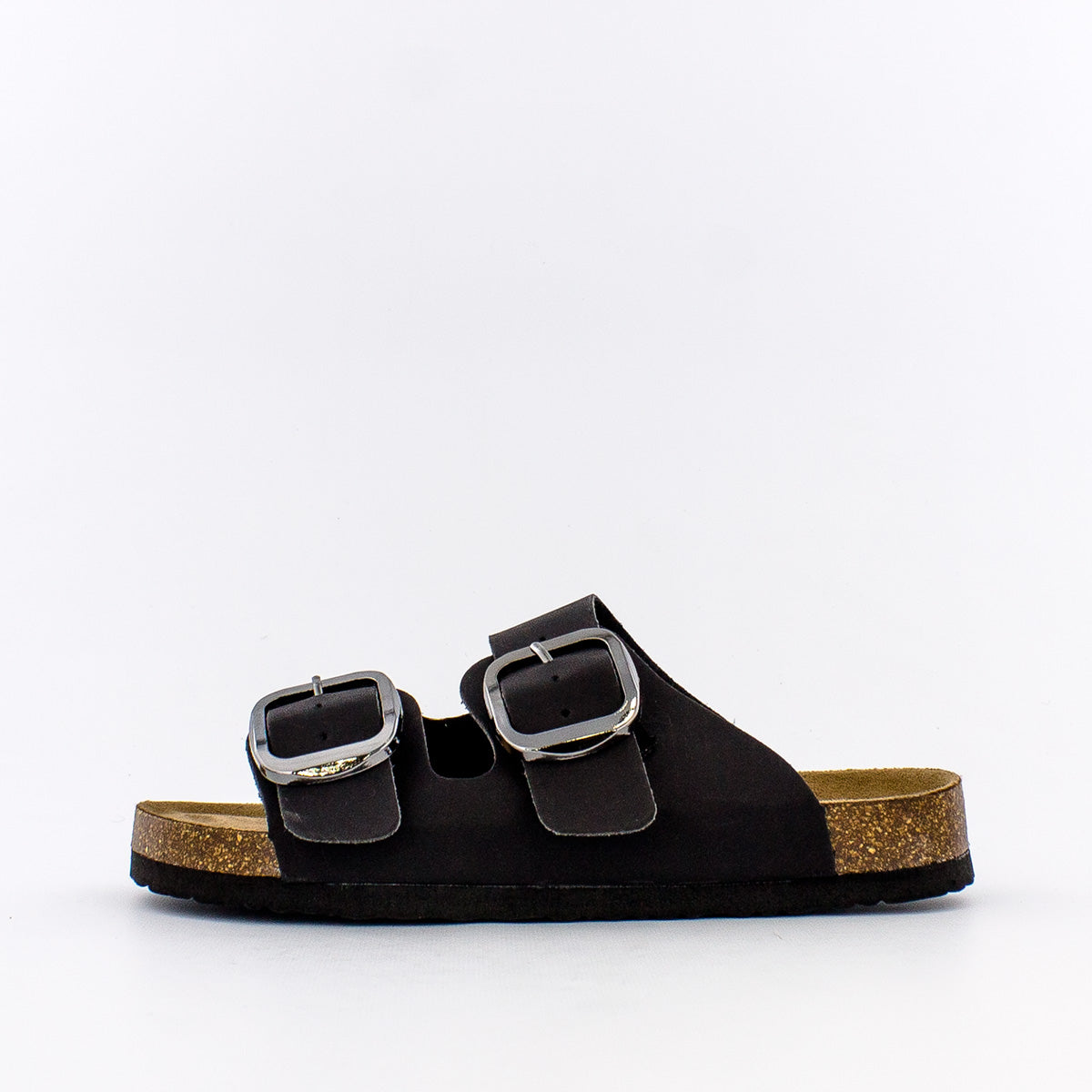 Miss YCMC Black Cork Sandal (W)