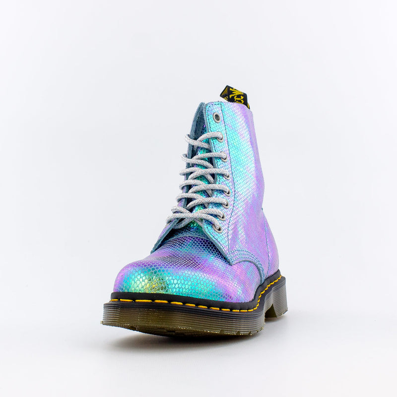 dr martens pascal iridescent blue