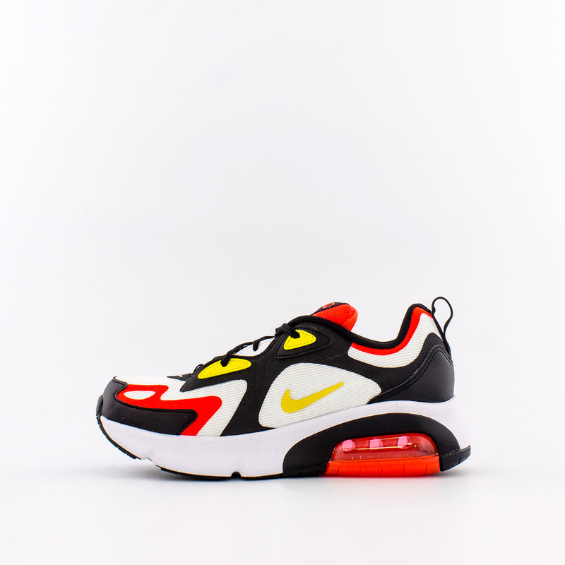 black and yellow air max kids