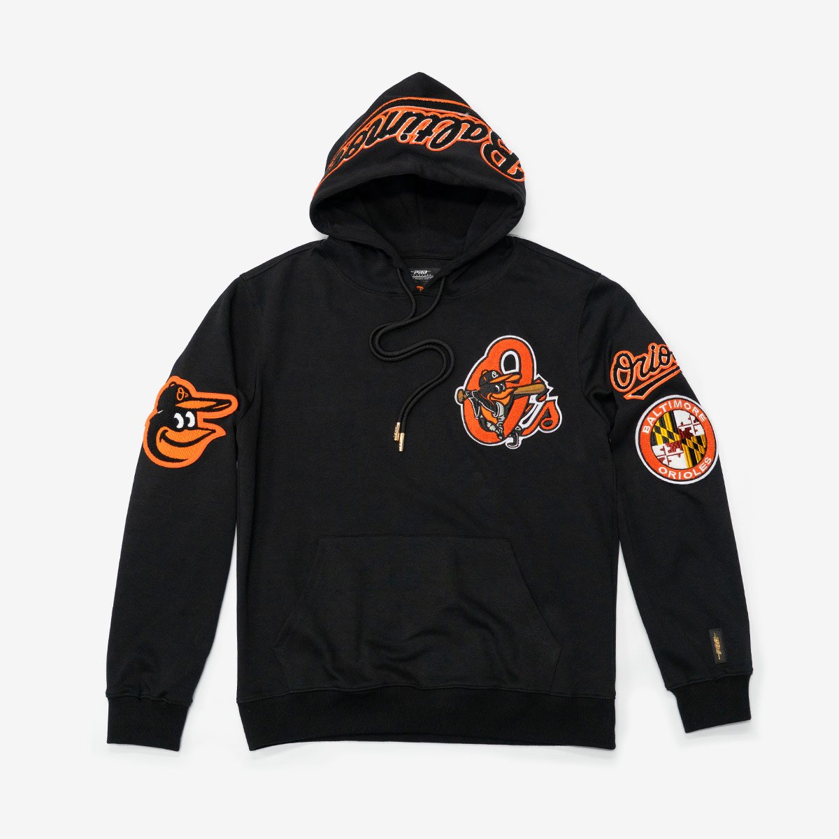 Pro Standard Baltimore Orioles Logo Pullover Hoodie