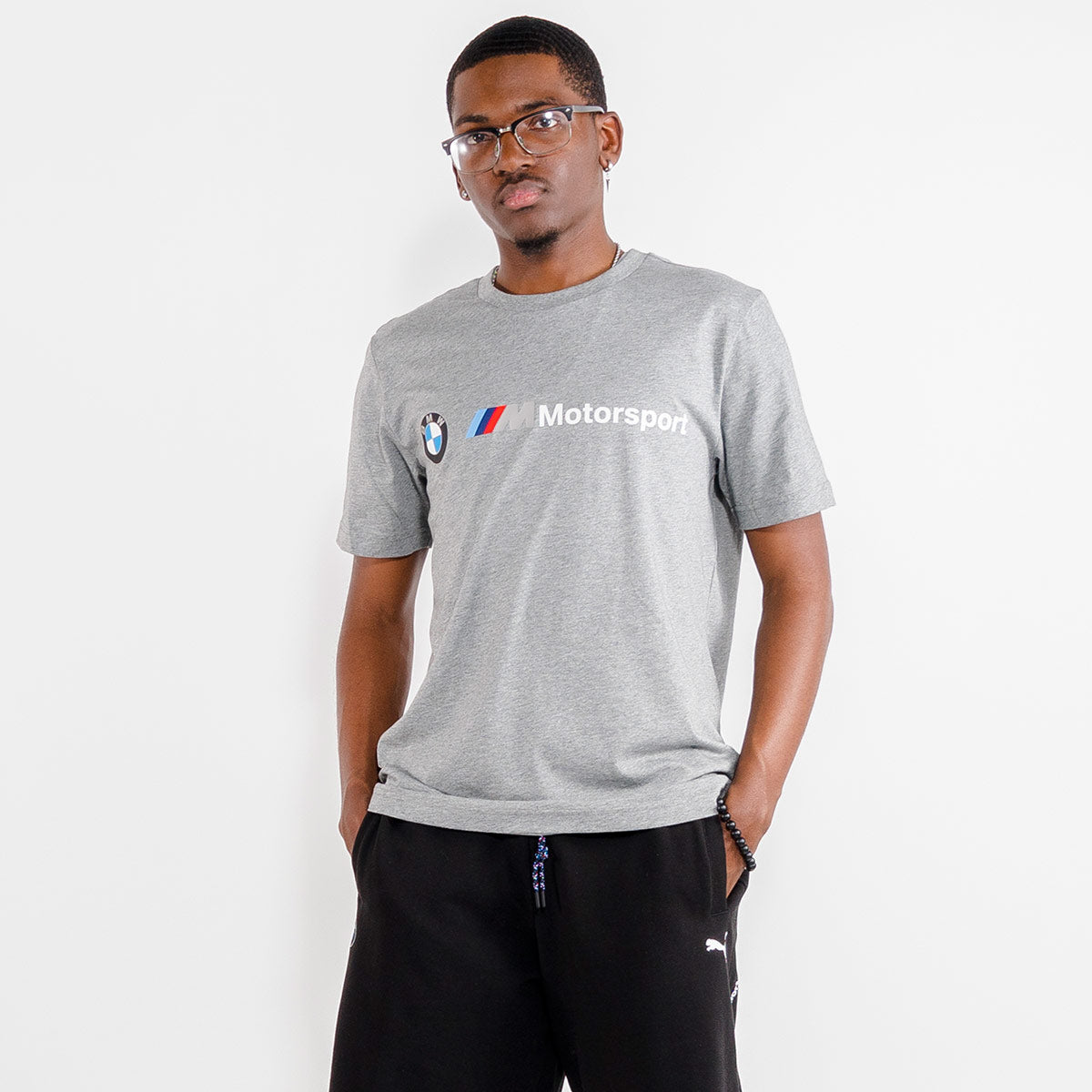 PUMA bmw m motorsports logo tee