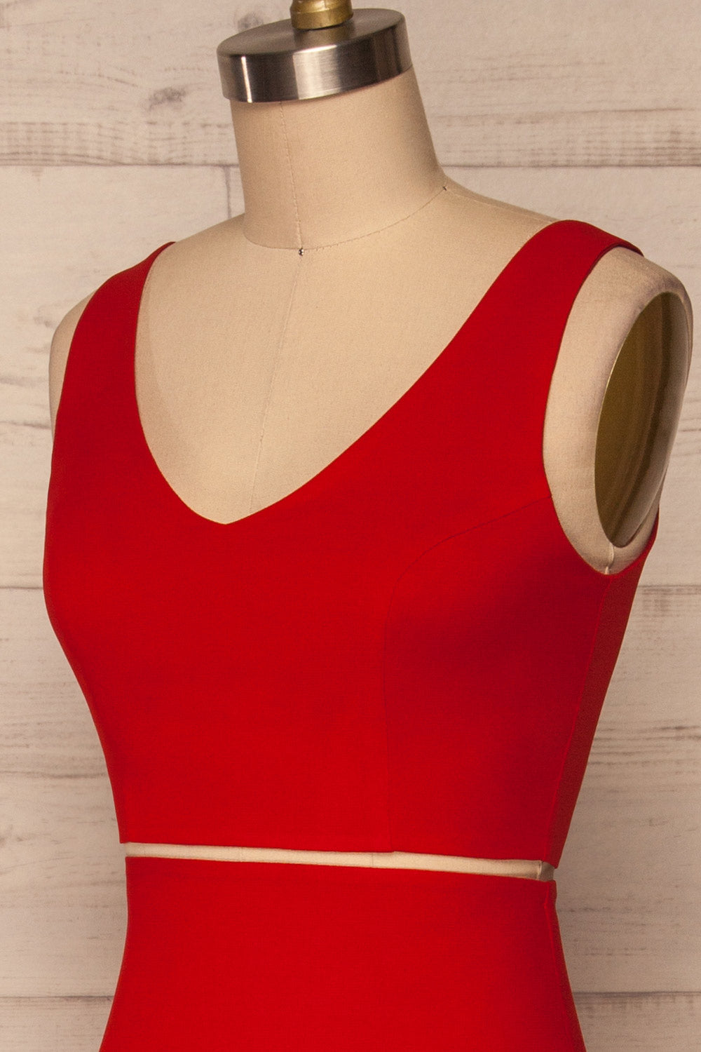 Athenia Red Top & Skirt Set | La petite garçonne