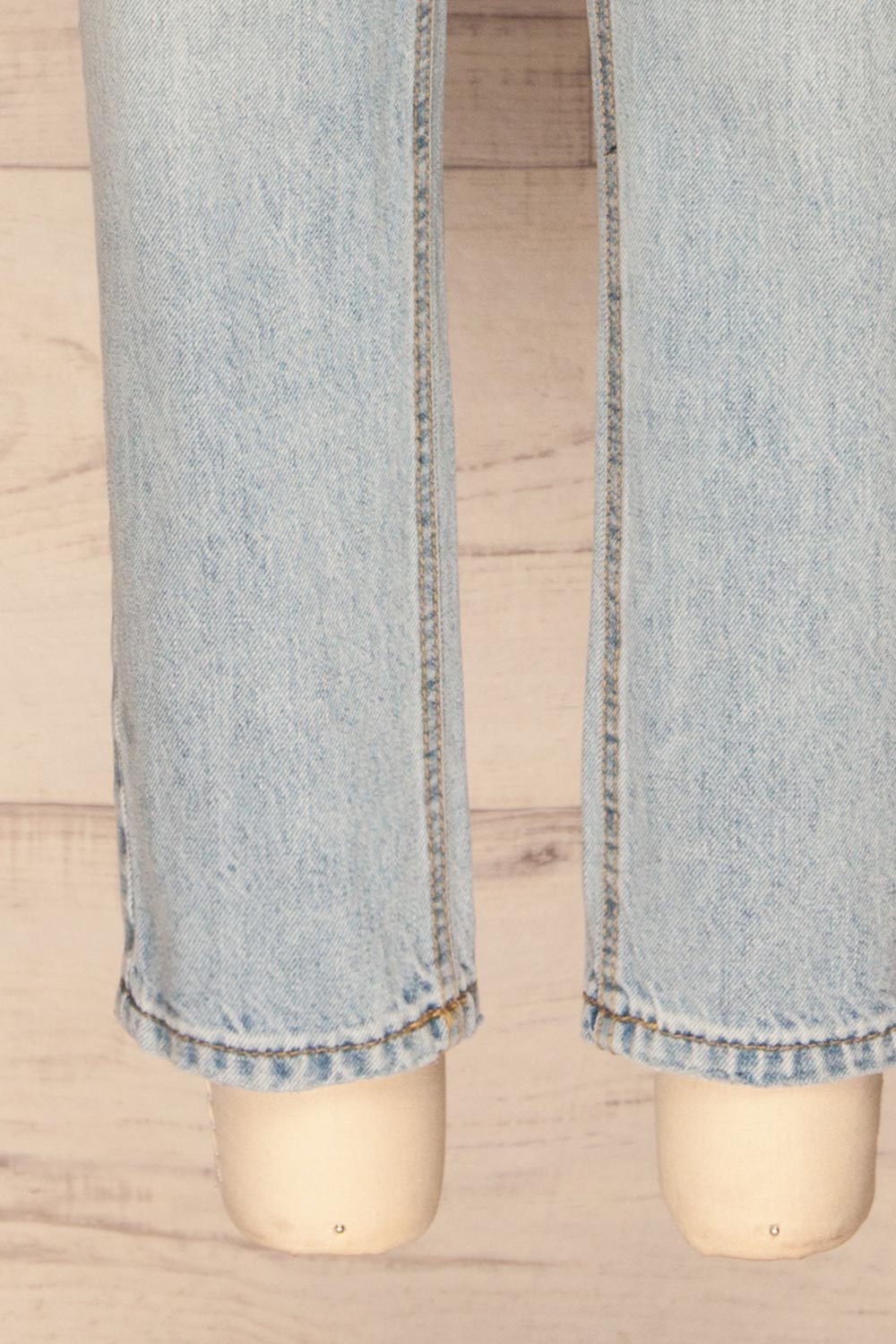 Davoli Light Blue Denim High Waist Jeans | La petite garçonne