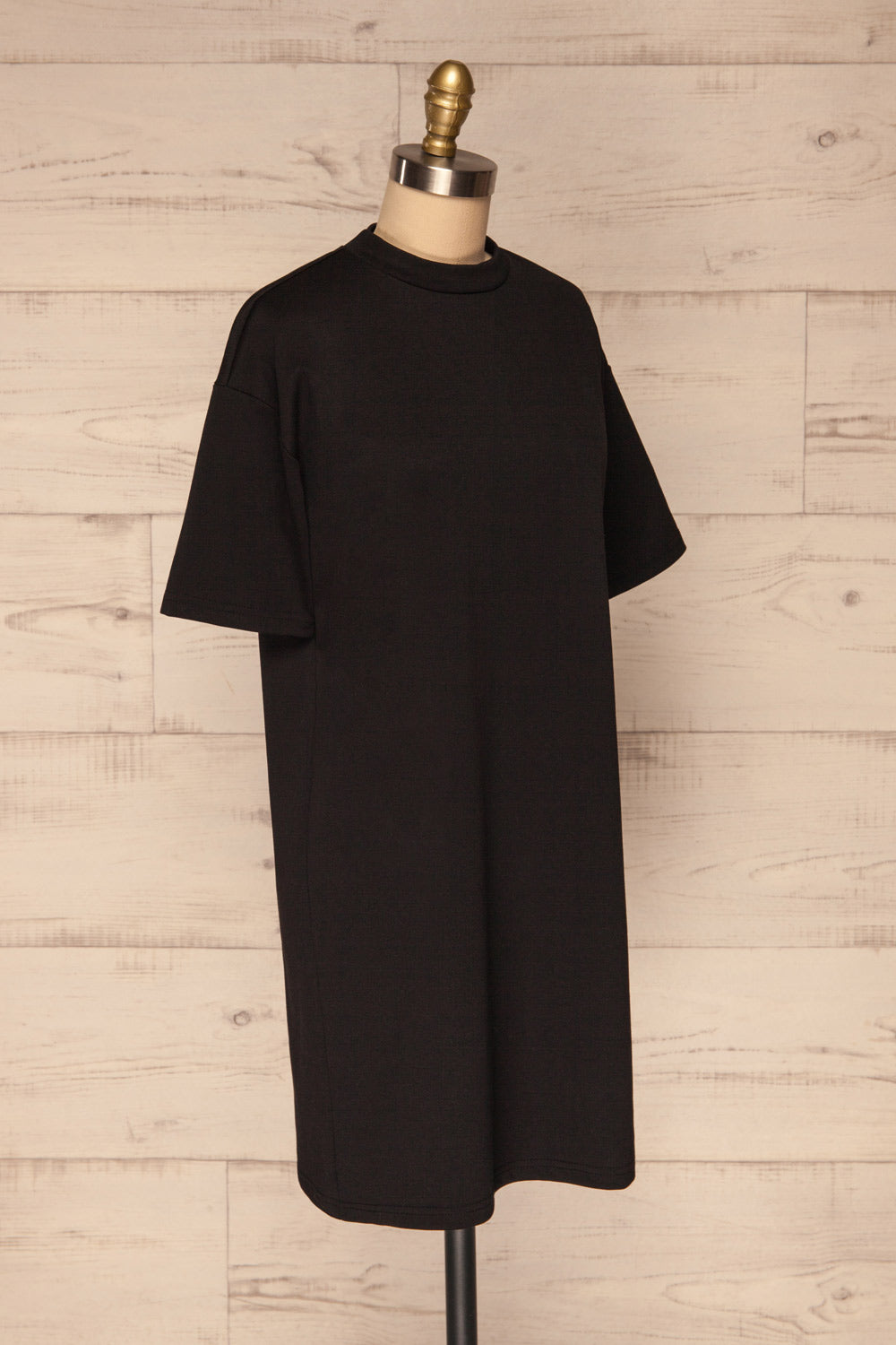 Kilkenny Black T-Shirt Dress | La petite garçonne