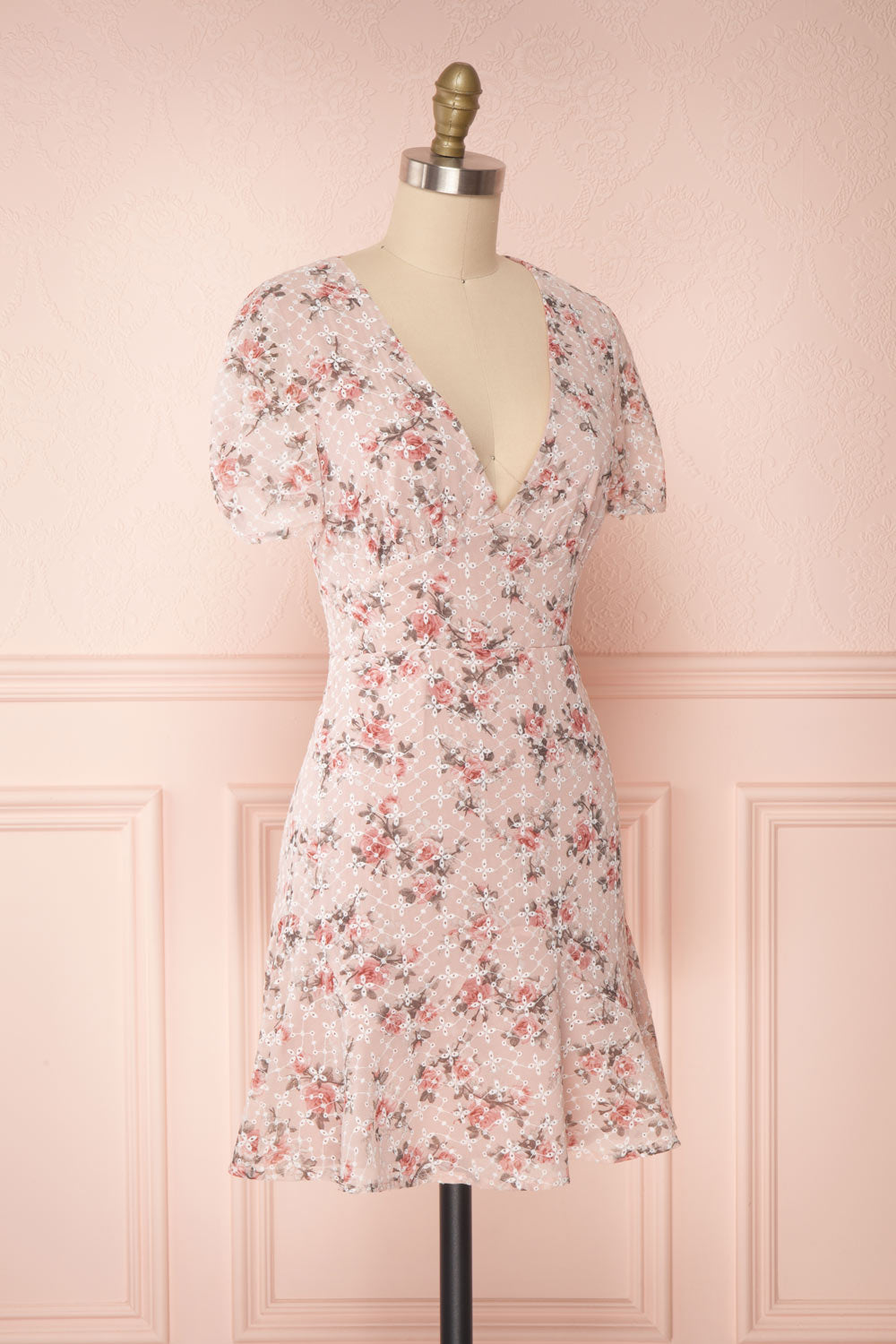 flower short dress