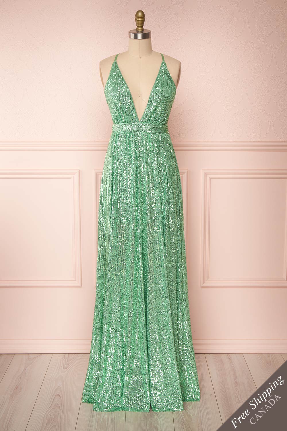 mint green dress canada