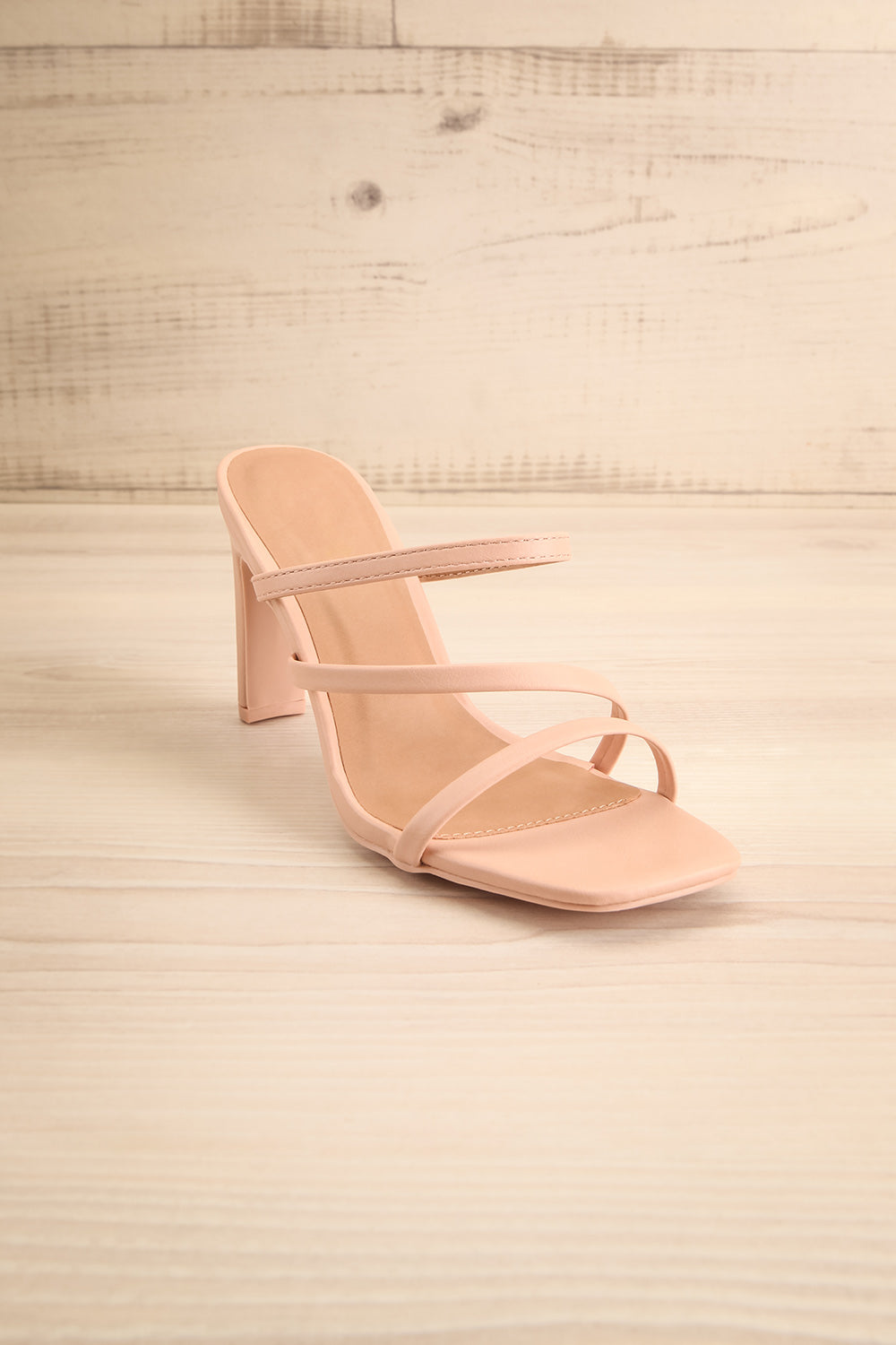 Baudoyer Pink Heeled Sandals | La petite garçonne