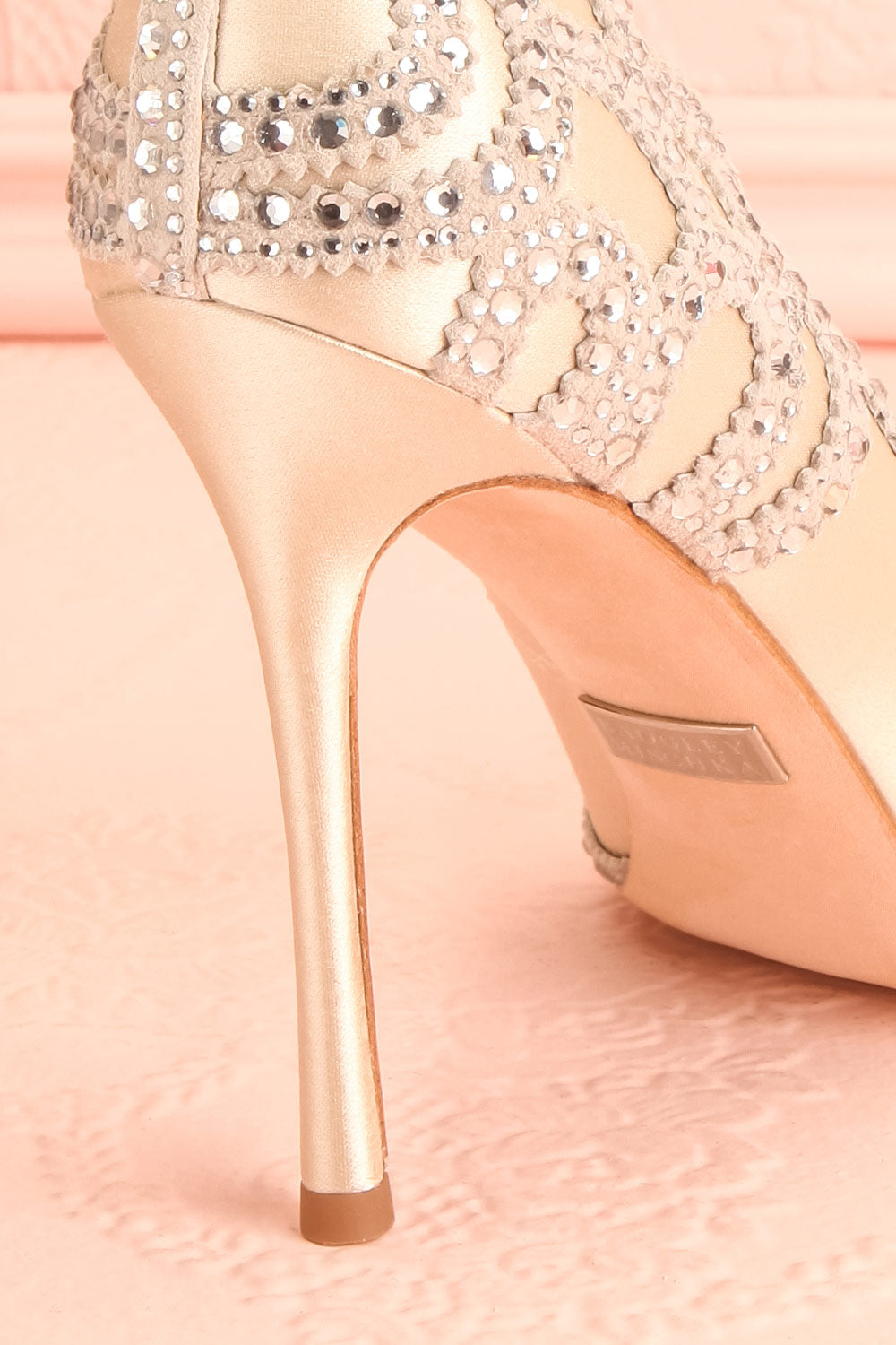 silver high heels for quinceanera