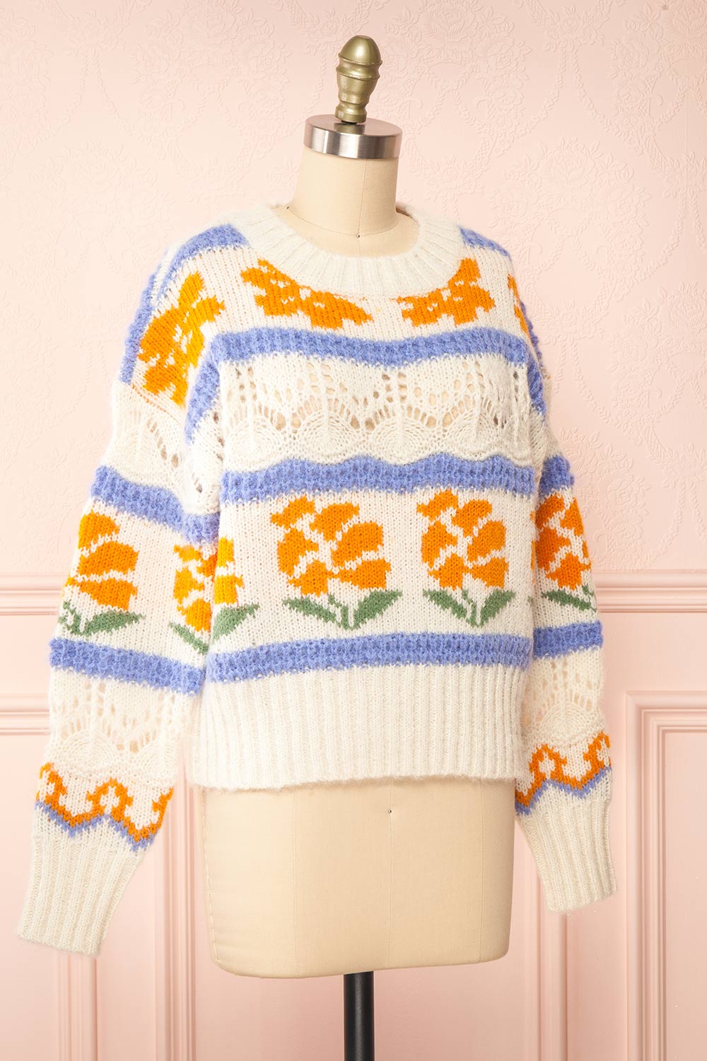 Canaries Colourful Round Neck Knit Sweater | Boutique 1861